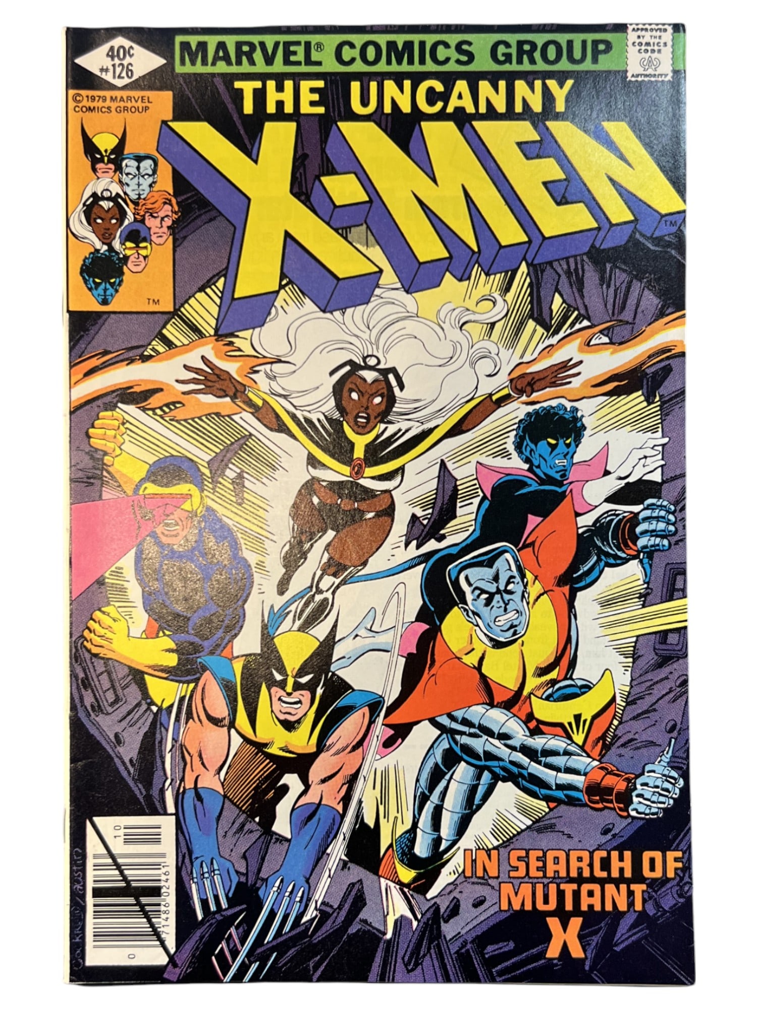 Uncanny X-Men #126 Marvel 1st Proteus App. 1979 Comic Book (1 of 3)