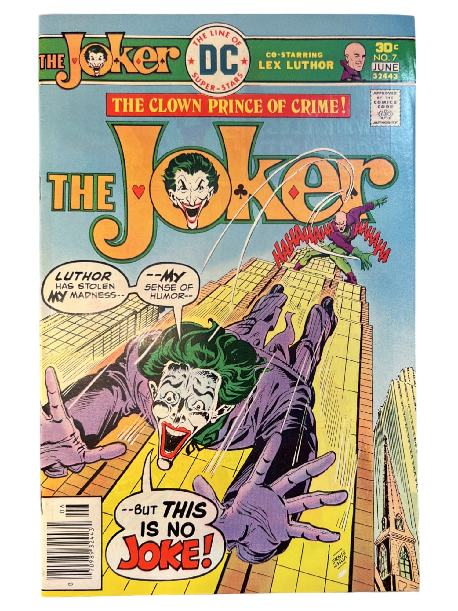 The Joker #7 DC 1975 Comic Book (1 of 3)
