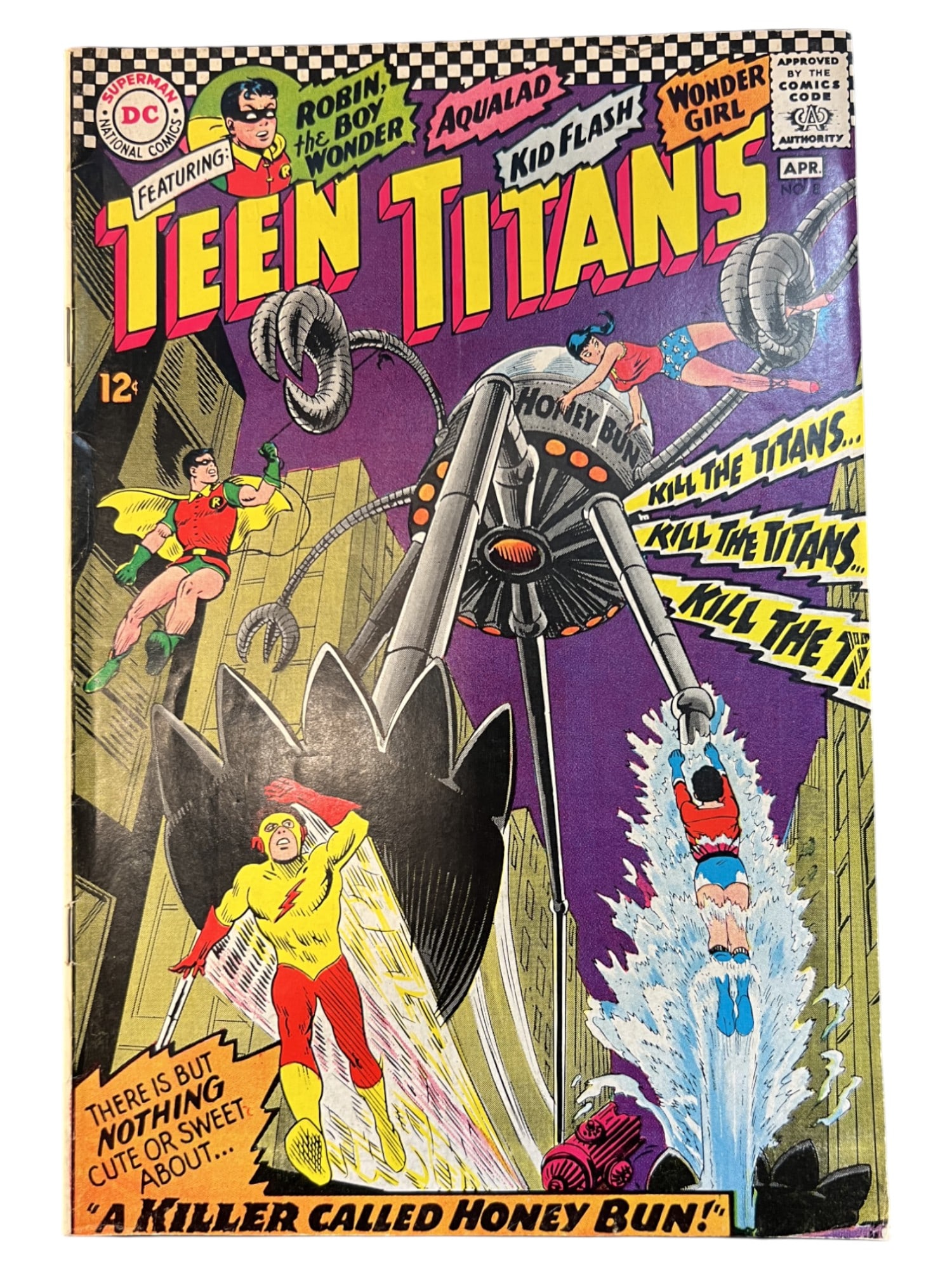 Teen Titans #8 DC Comic Book (1 of 3)
