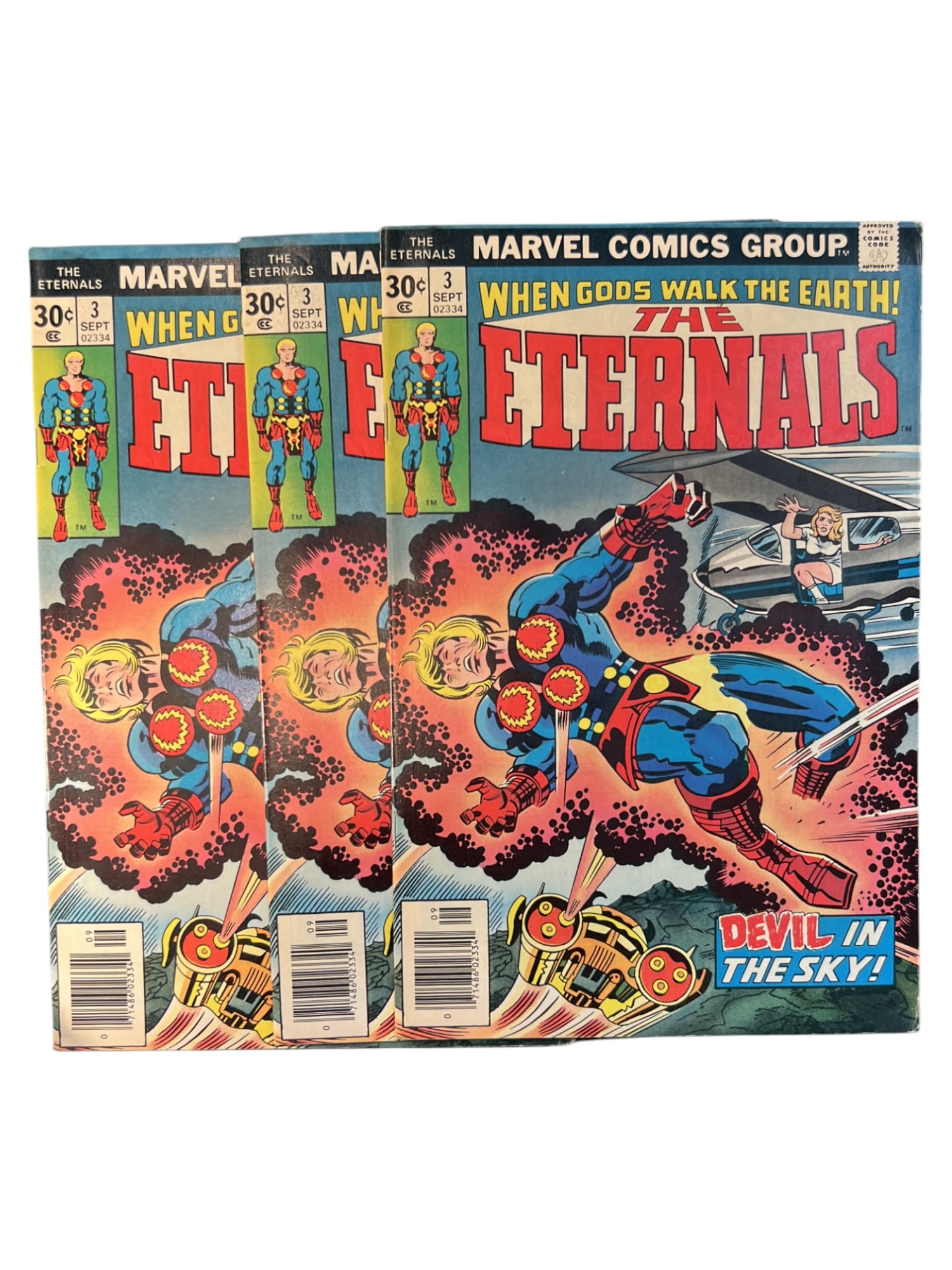 The Eternals #3 Marvel 1st App Sersi Comic Book (1 of 5)