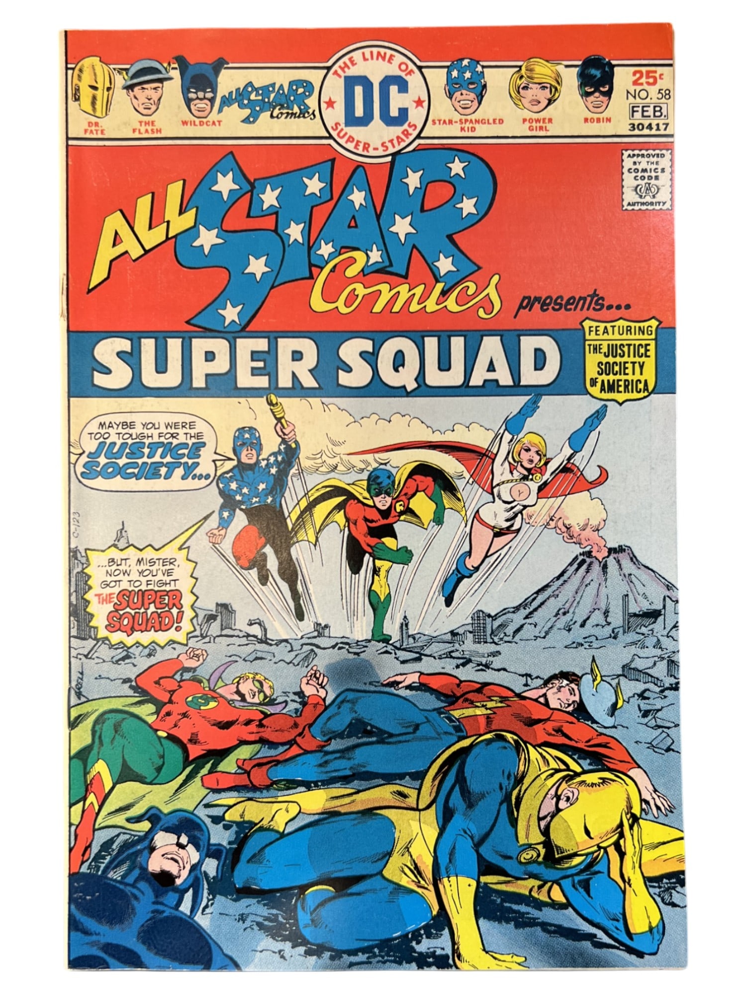 All-Star Comics #58 DC 1st App Power Girl 1976 Comic Book (1 of 5)