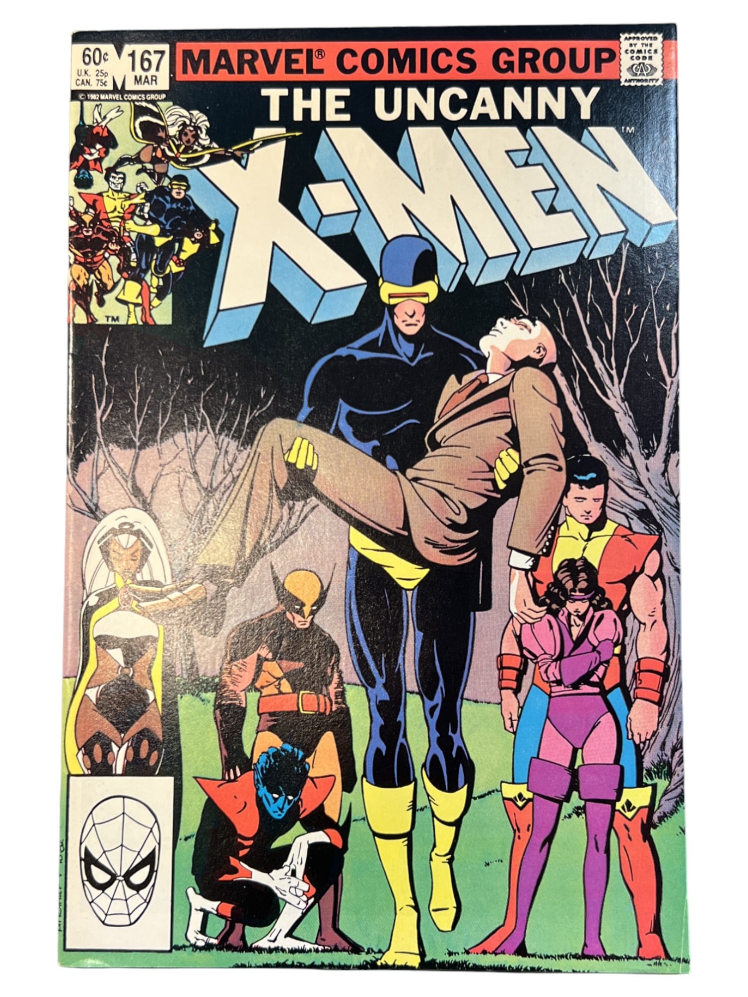 Uncanny X-Men #167 Marvel Comic Book (1 of 3)