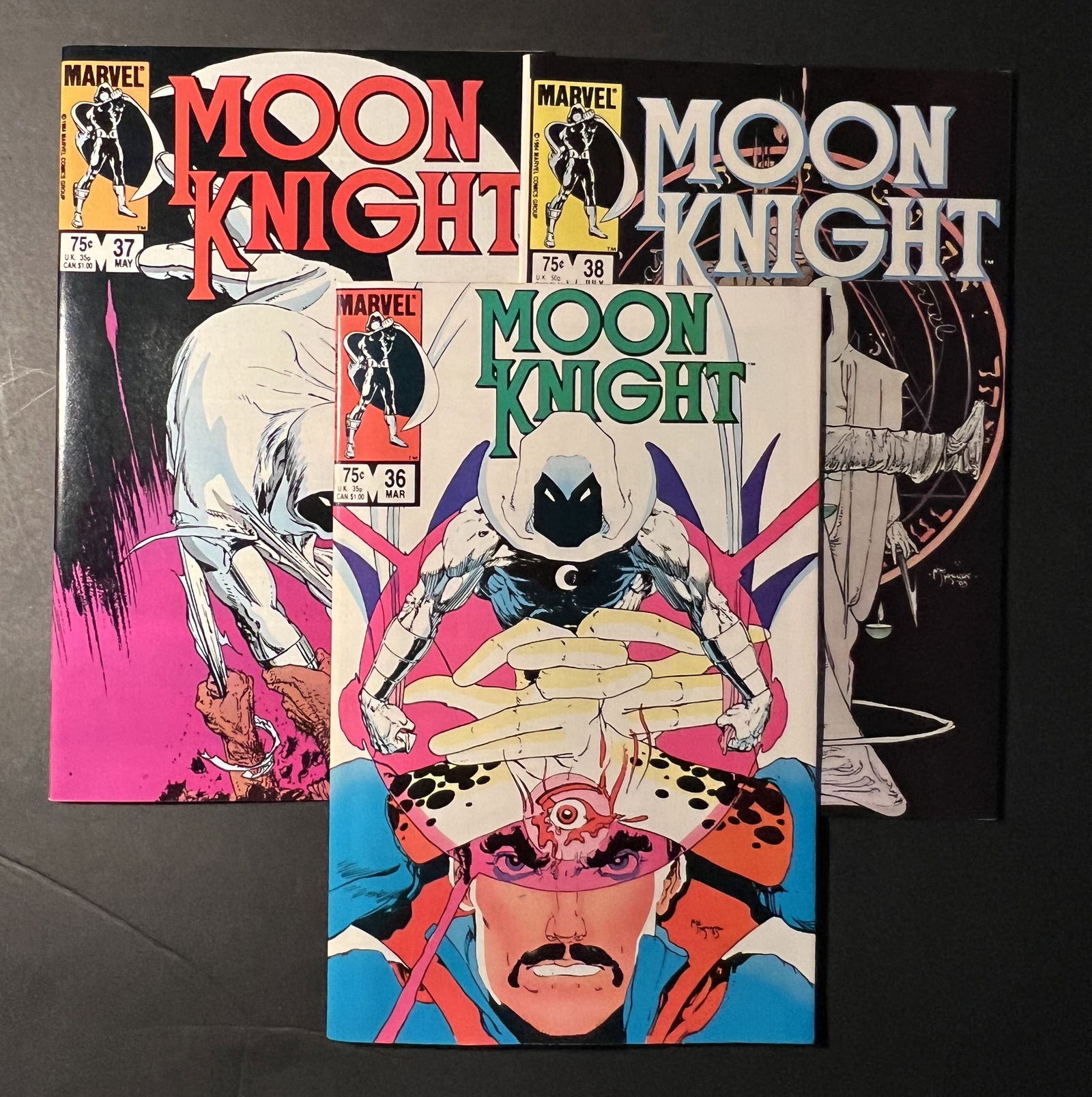 Moon Knight #36 #37 & #38 Marvel Comic Books (1 of 4)