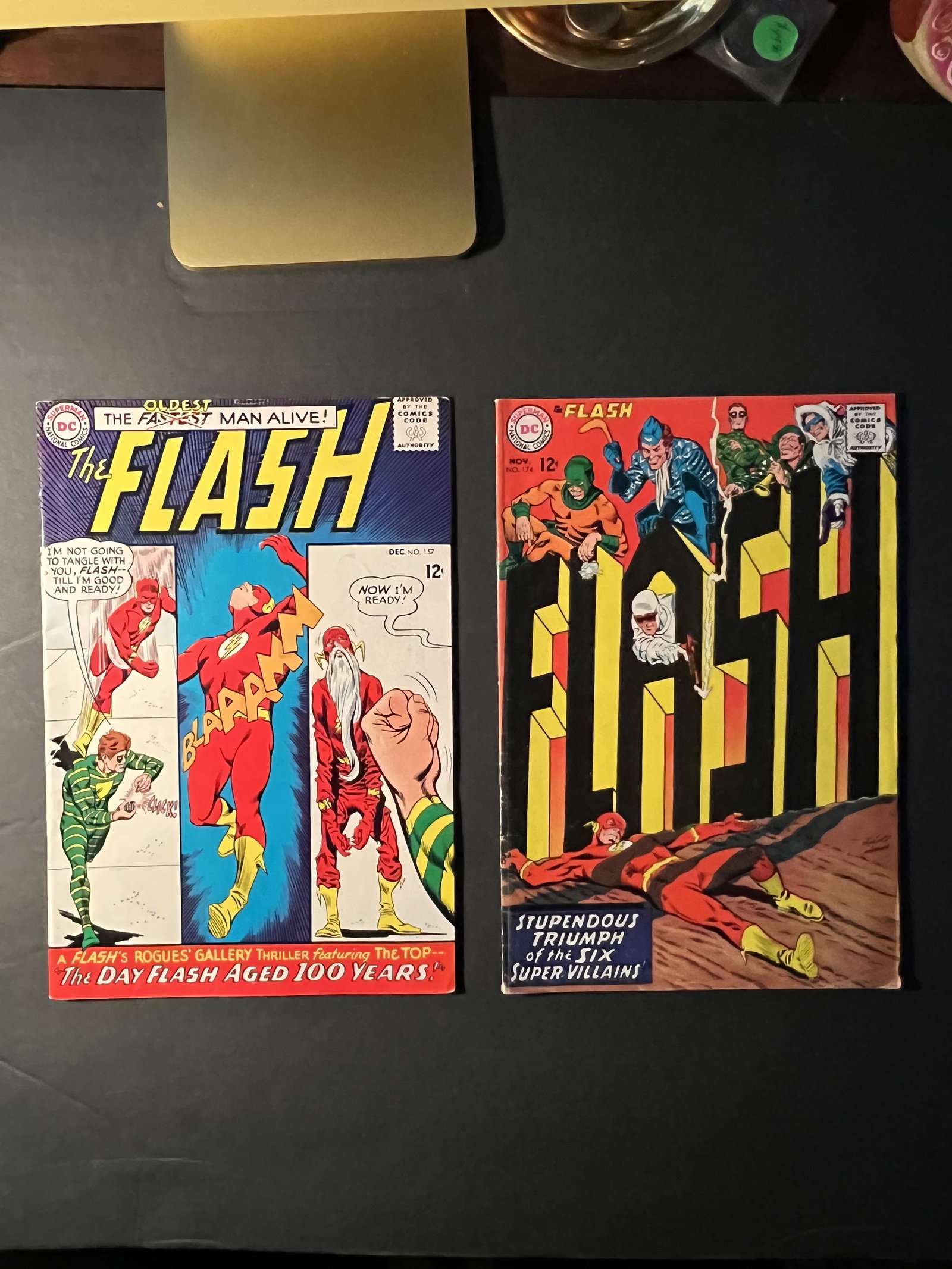 The Flash #157 & #174 DC Comic Books (1 of 6)