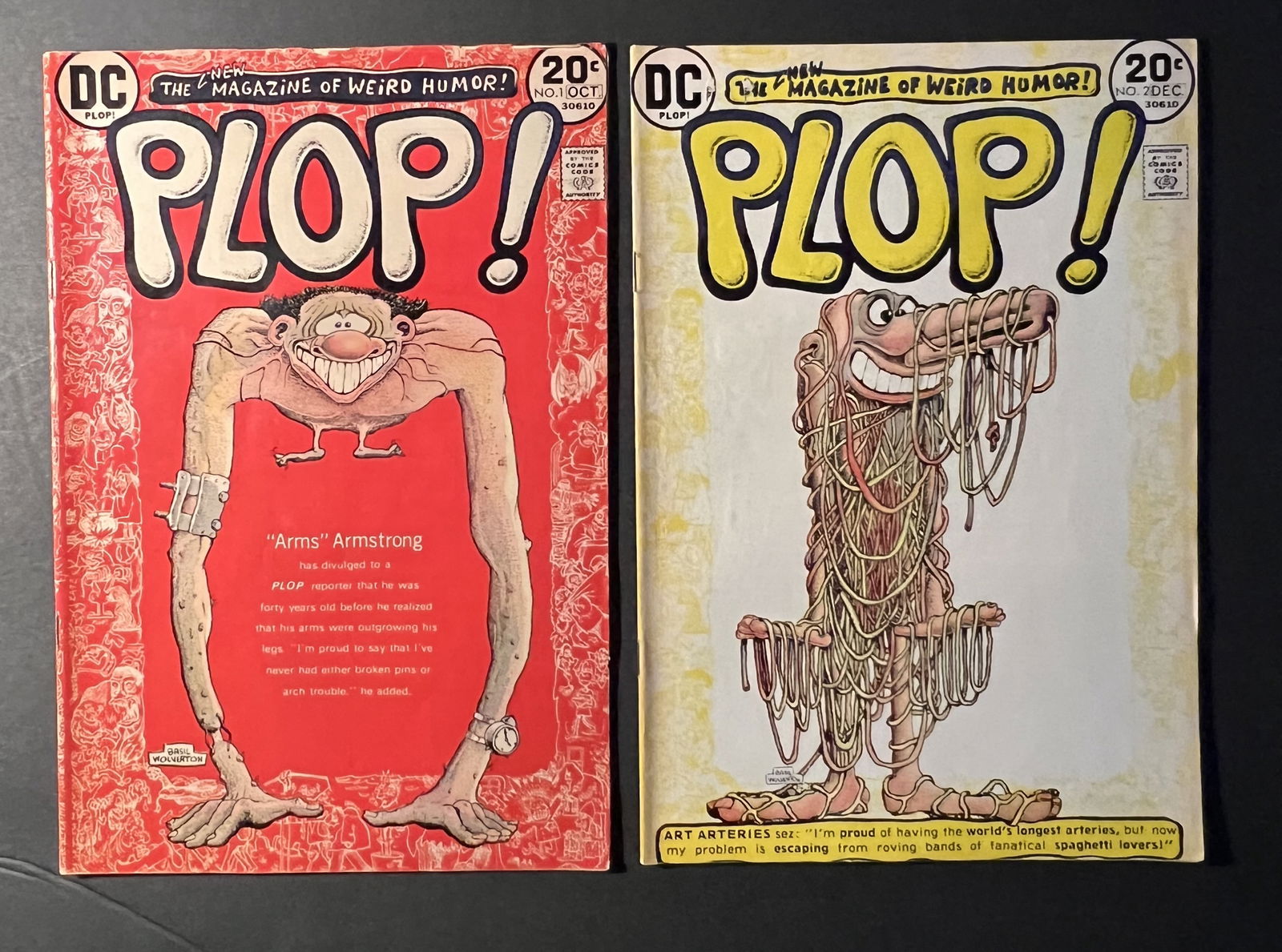 Plop! #1 & #2 DC Comic Books (1 of 4)