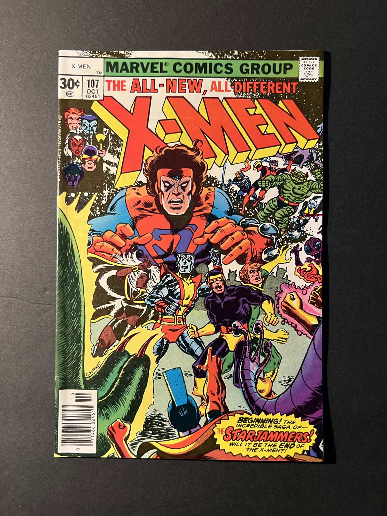 Uncanny X-Men #107 Marvel 1st Full Starjammers App Comic Book (1 of 3)