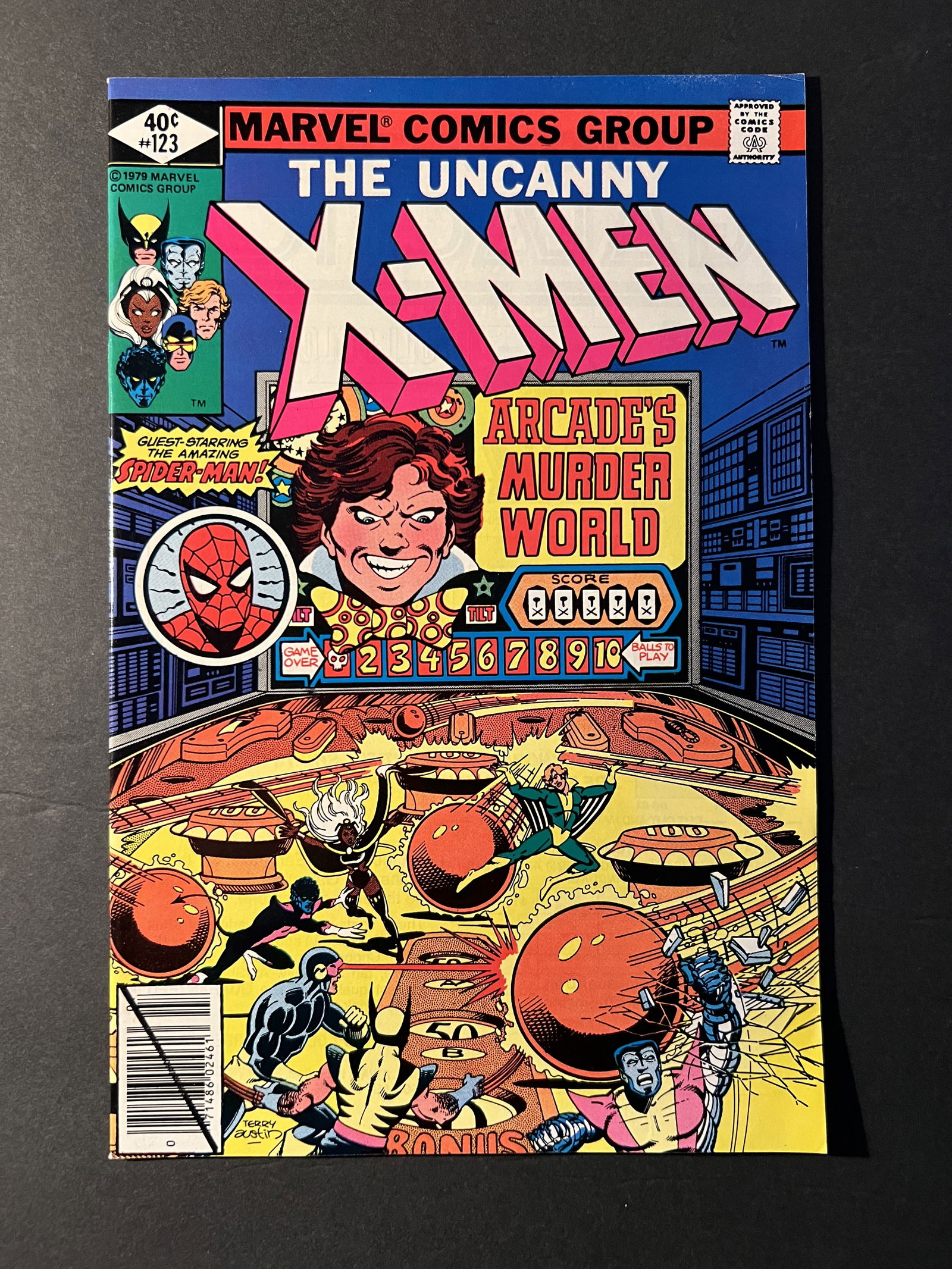 Uncanny X-Men #123 Marvel Comic Book (1 of 3)