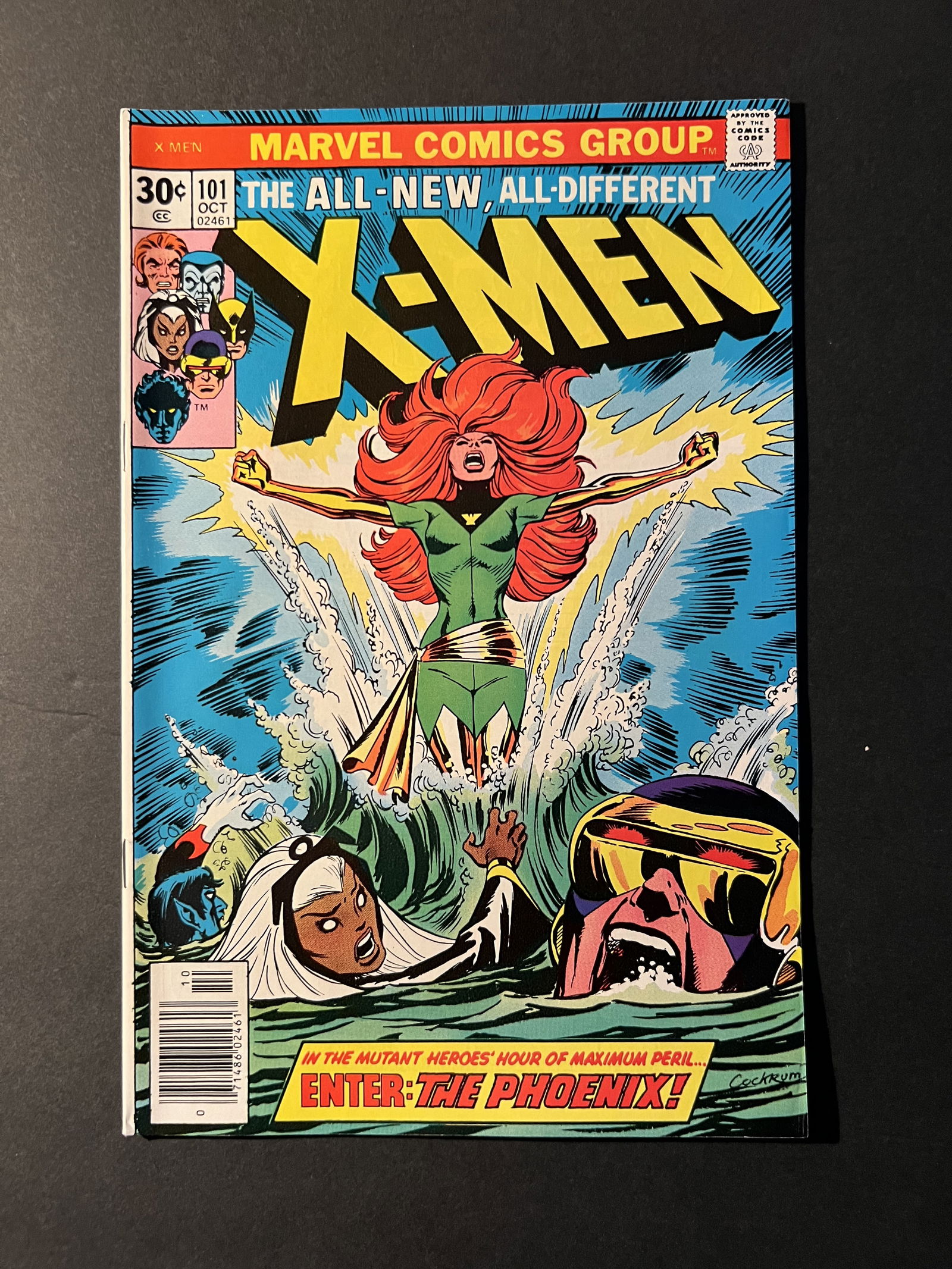 X-Men #101 Marvel Origin & 1st App Phoenix 1976 Comic Book (1 of 3)