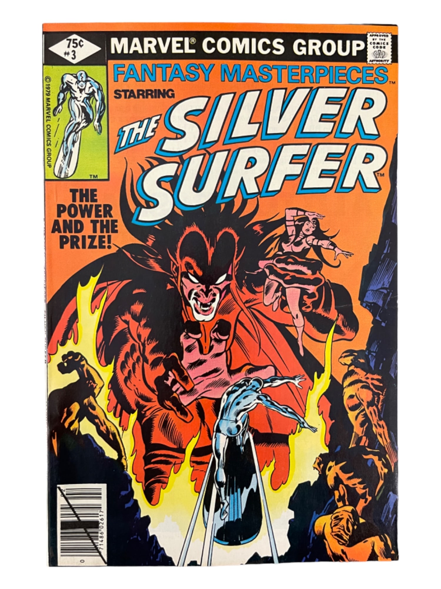 The Silver Surfer # 3 1968 Marvel Comic Book (1 of 3)