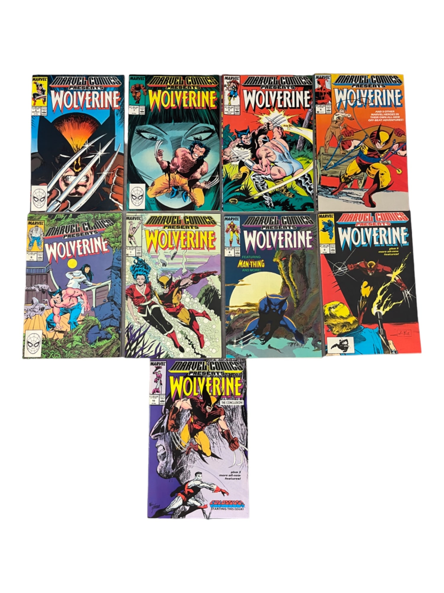 Marvel Comics Presents Wolverine #2-10 Comic Books (1 of 5)