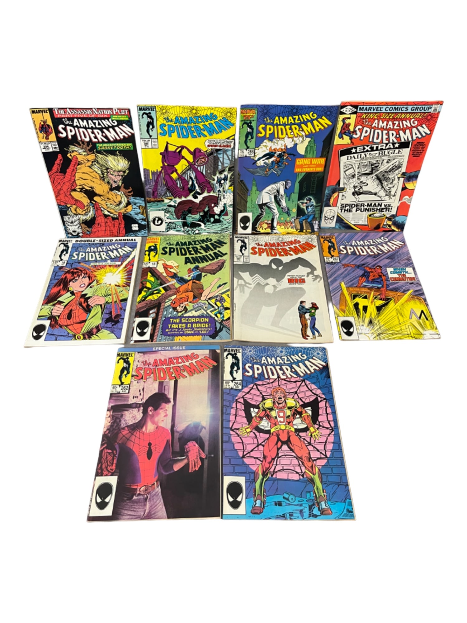 The Amazing Spider-Man Vintage Comic Book Lot (1 of 7)