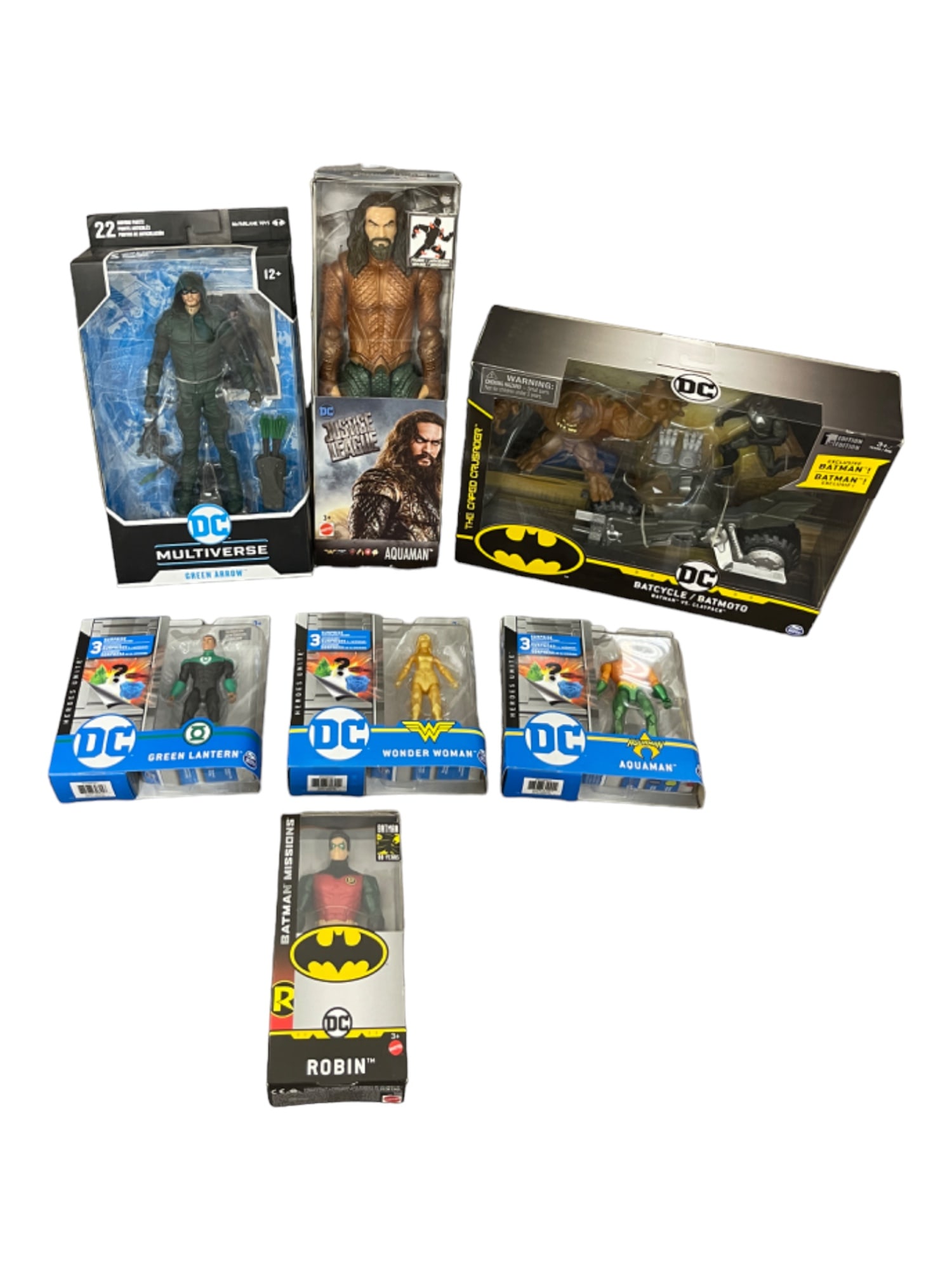 DC Superhero Action Figure Collection Lot (1 of 7)