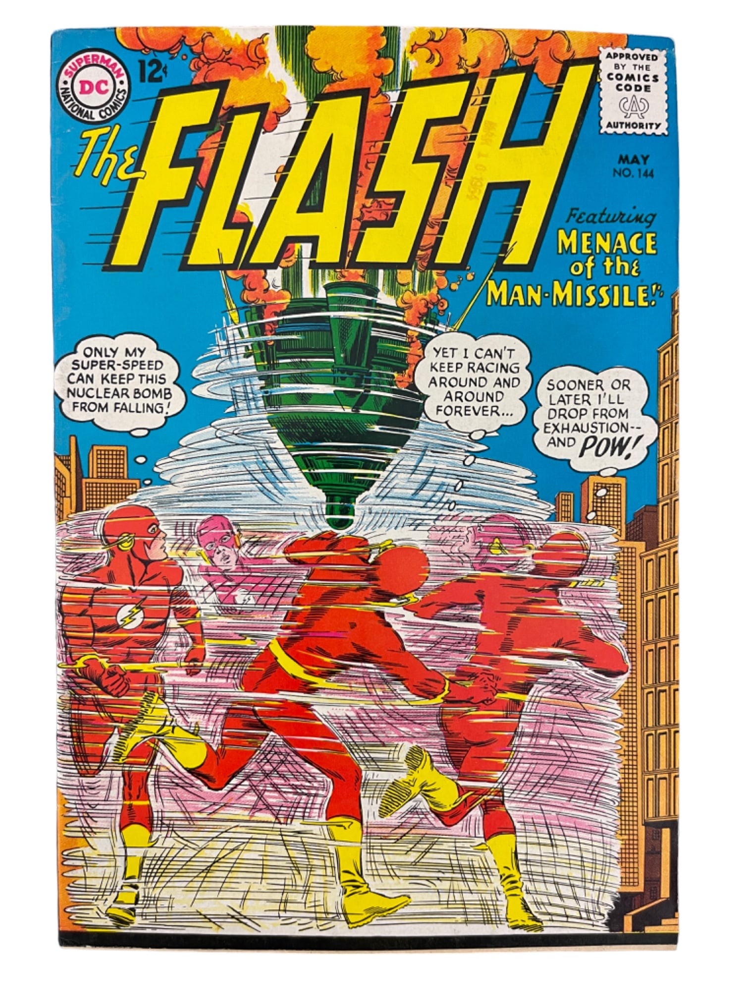 The Flash #144 1964 DC Comic Book (1 of 6)