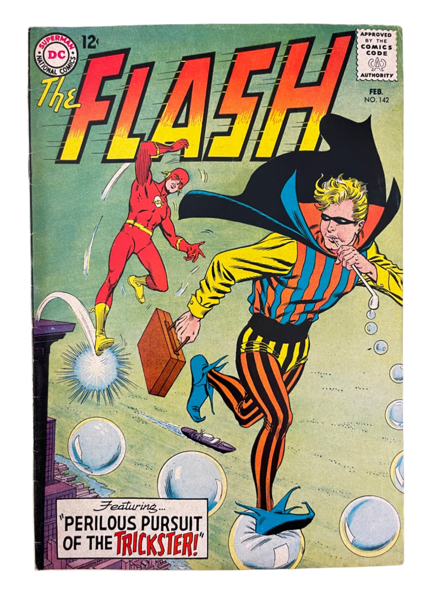The Flash #142 1964 DC Comic Book (1 of 6)