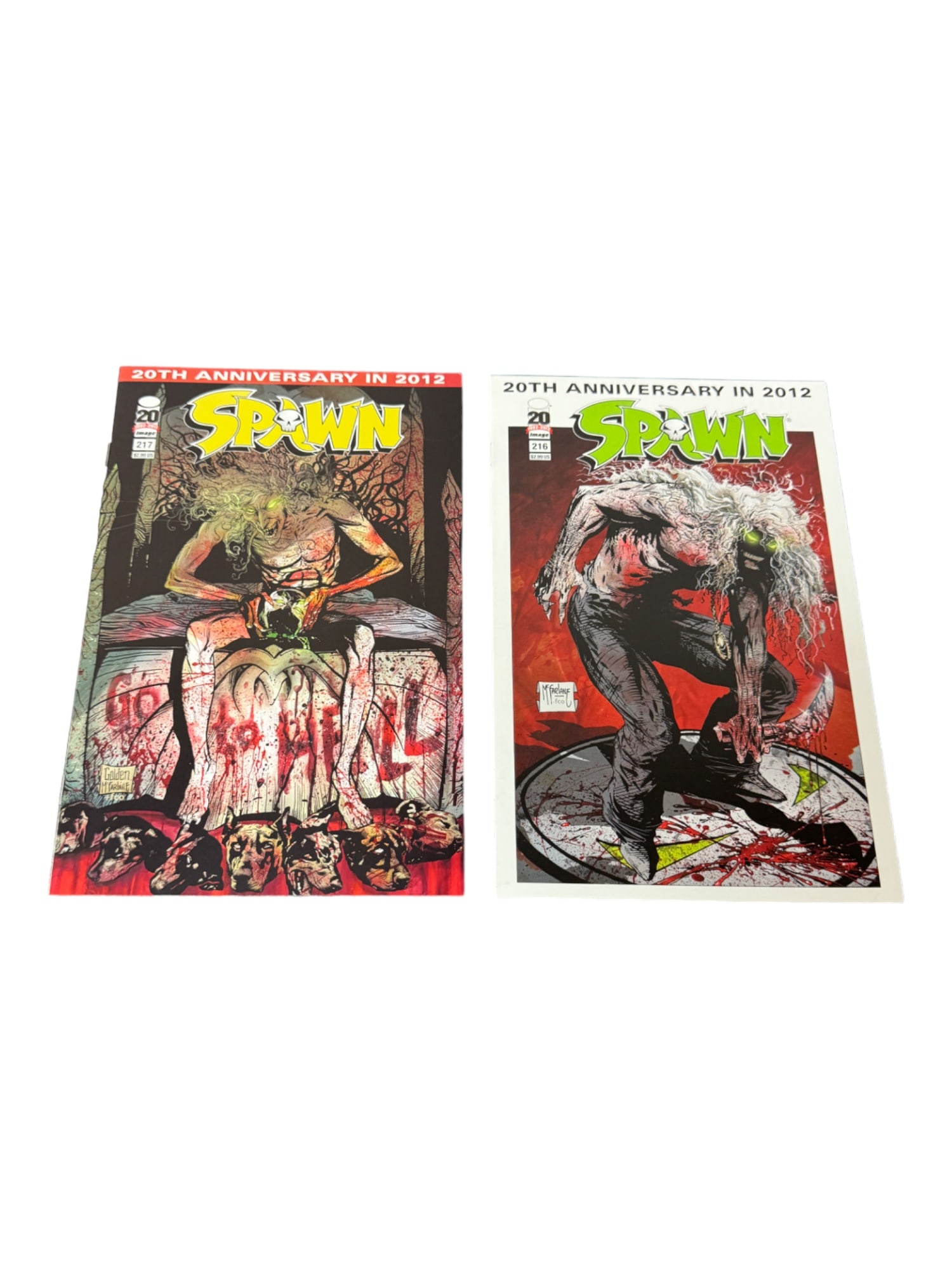 Spawn #216 & #217 1st Print Comic Books (1 of 3)