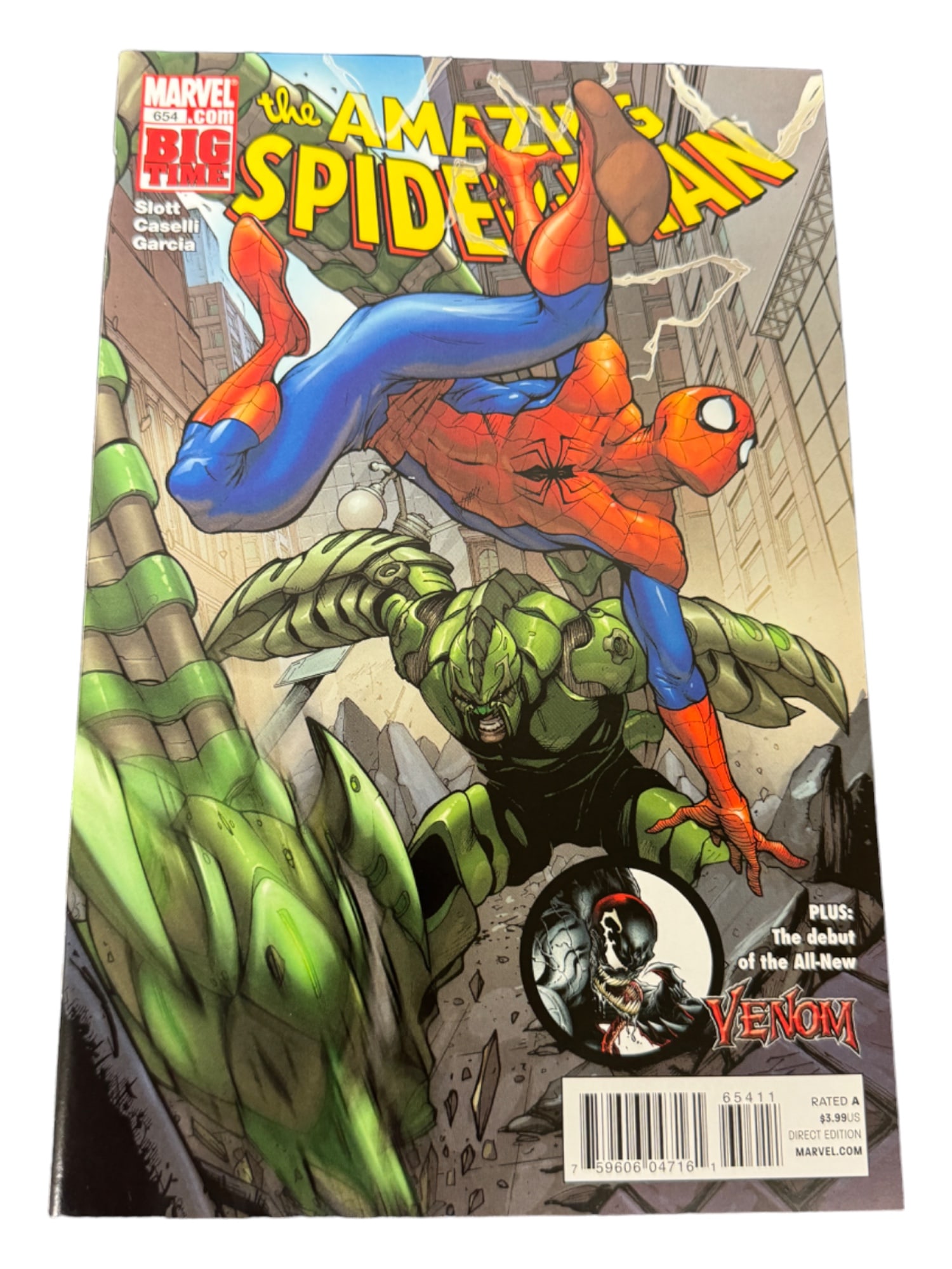 Amazing Spider-Man #654 Marvel 1st Flash Thompson as Venom Comic Book (1 of 3)