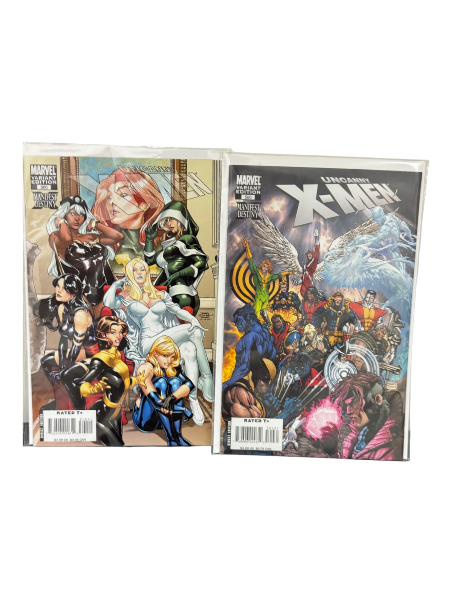 Uncanny X-Men #500 Variant Edition Comic Books (1 of 4)