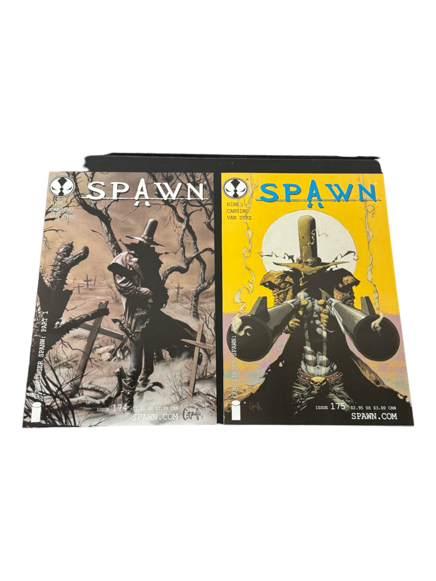 Spawn #174 & #175 Gunslinger Spawn 1st and 2nd App High Grade Comic Books (1 of 6)