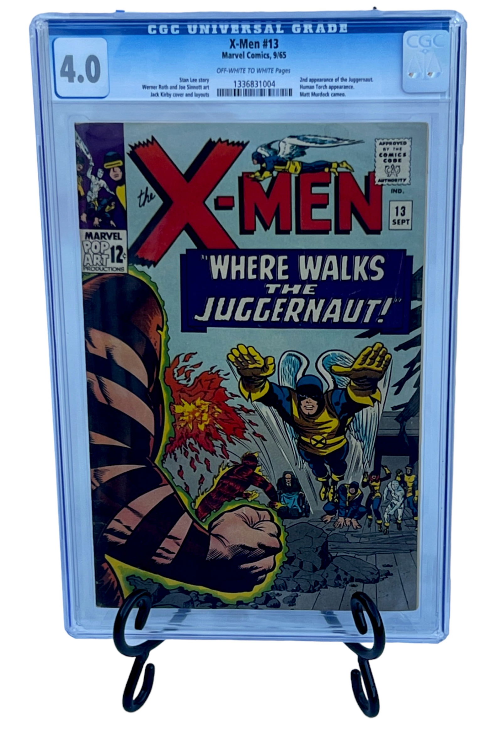COMIC BOOK X-Men #13 MARVEL COMIC CGC 4.0 (1 of 6)