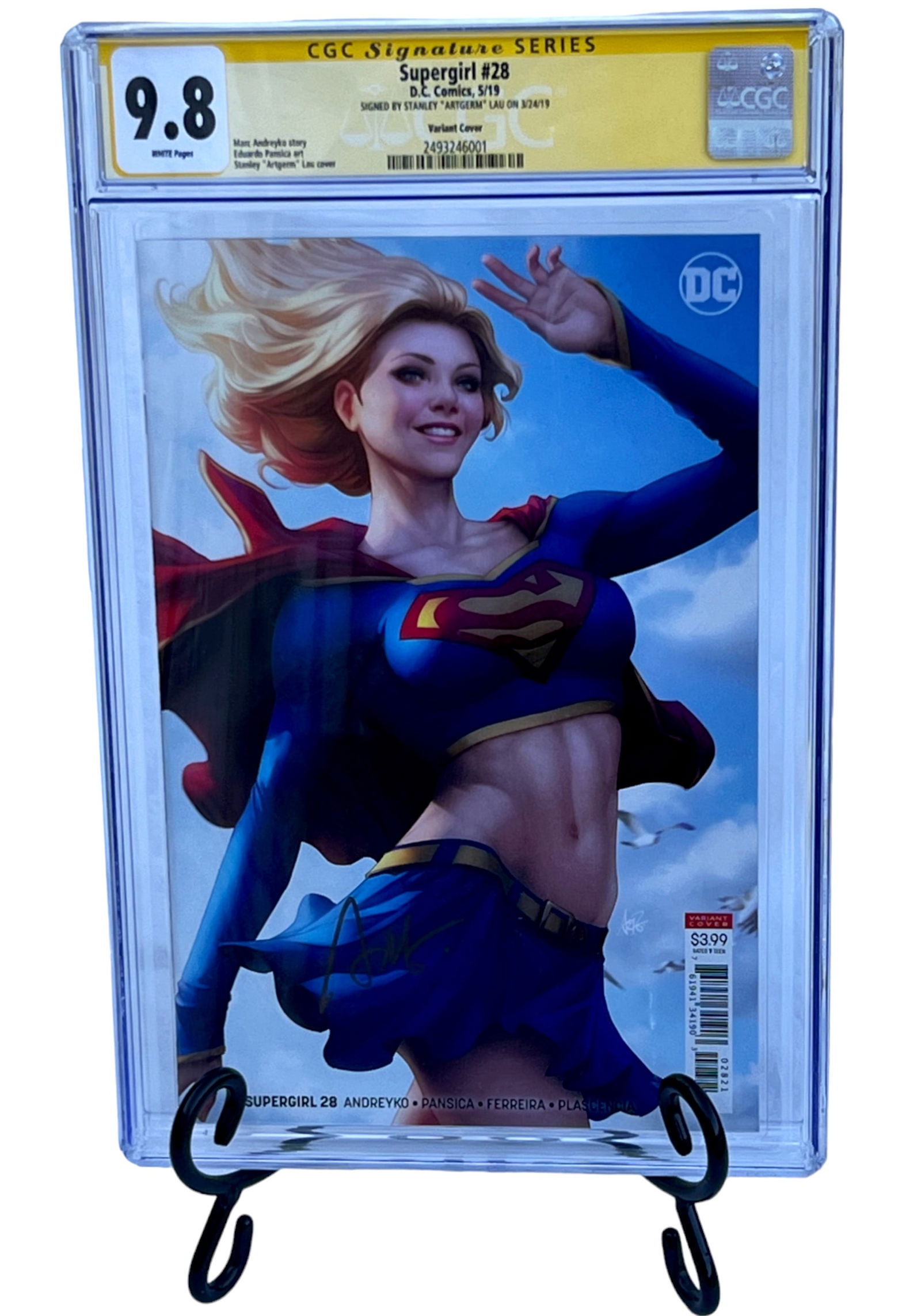 COMIC BOOK SUPERGIRL # 28 DC COMIC 2019 SIGNATURE CGC 9.8 (1 of 6)