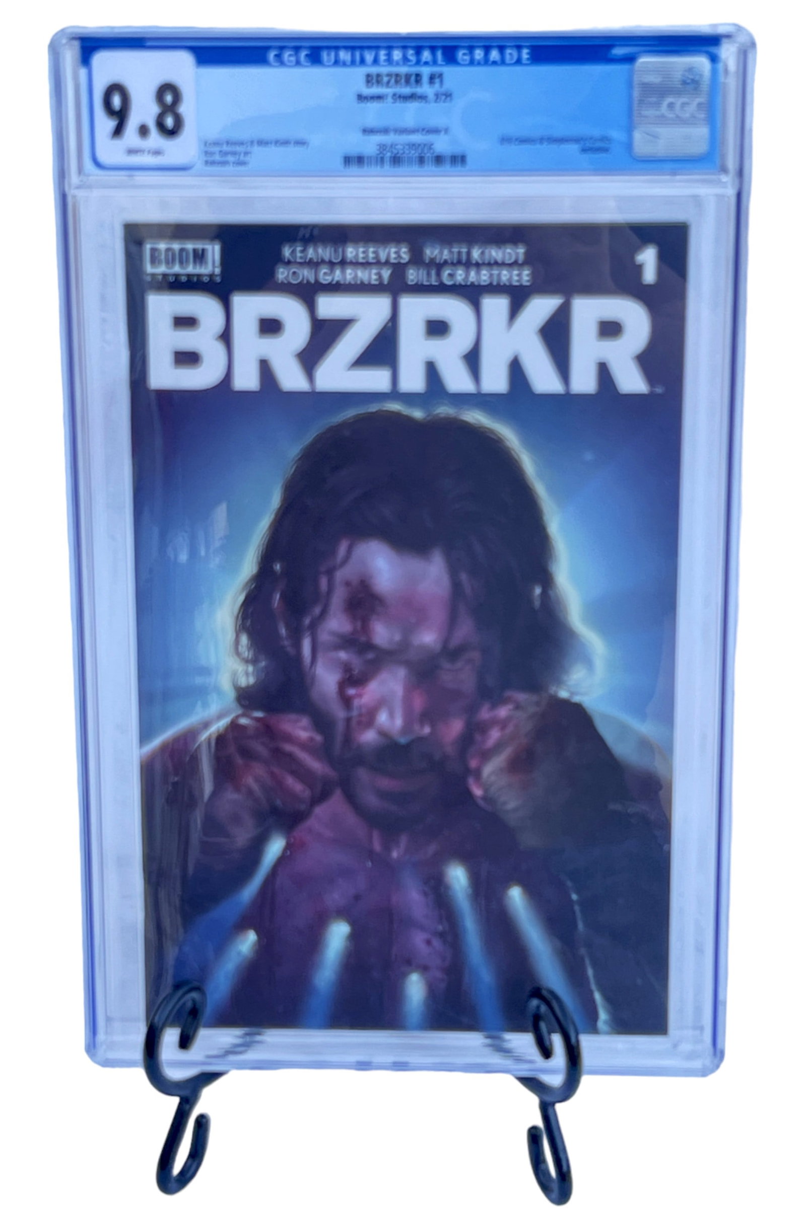 COMIC BOOK BRZRKR #1 2021 BOOM STUDIOS CGC 9.8 (1 of 6)