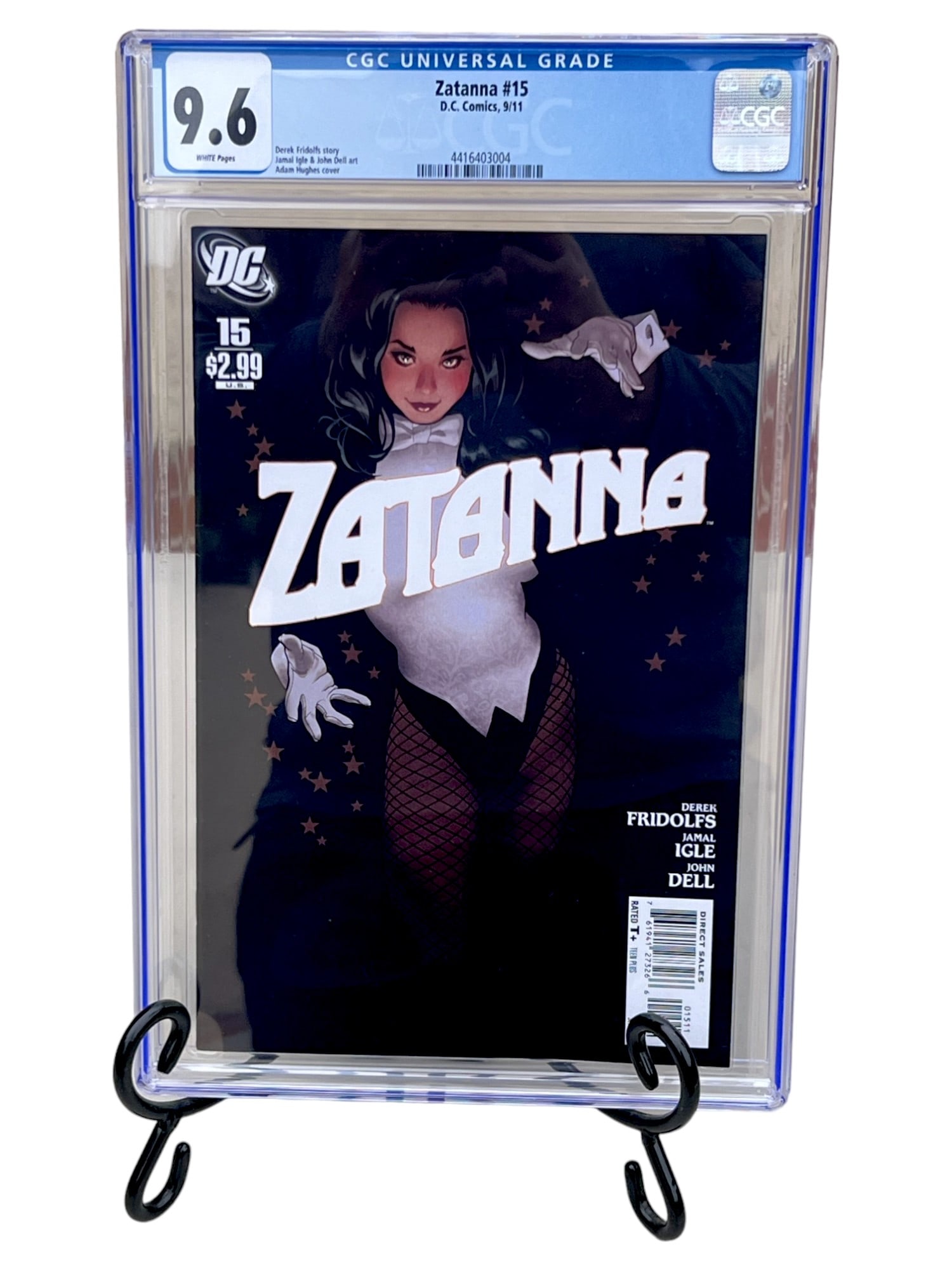 Zatanna 15 9/11 D.C. Comics  CGC 9.6 WHITE (1 of 5)