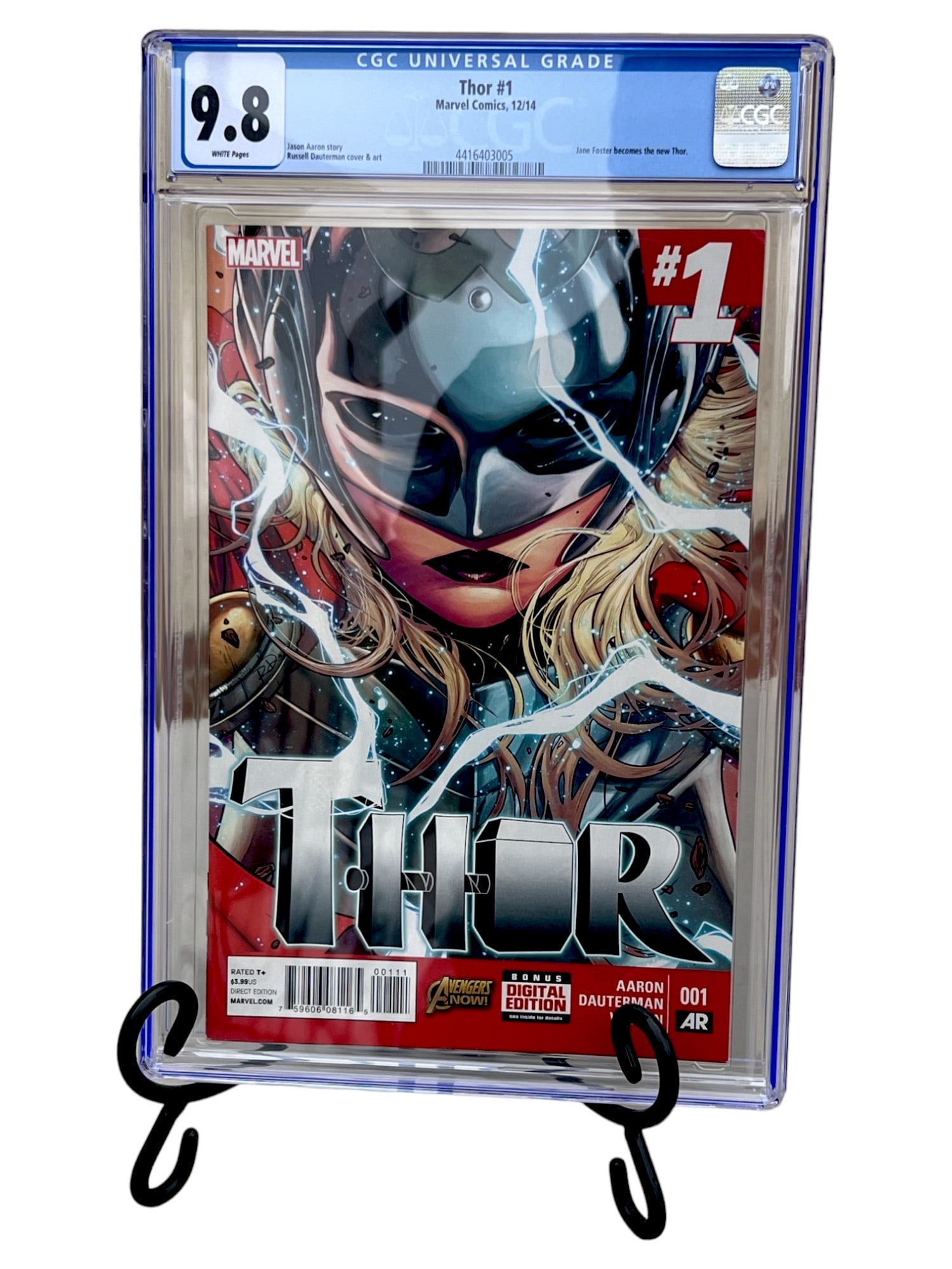 Thor 1 12/14 Marvel Comics  CGC 9.8 WHITE (1 of 5)