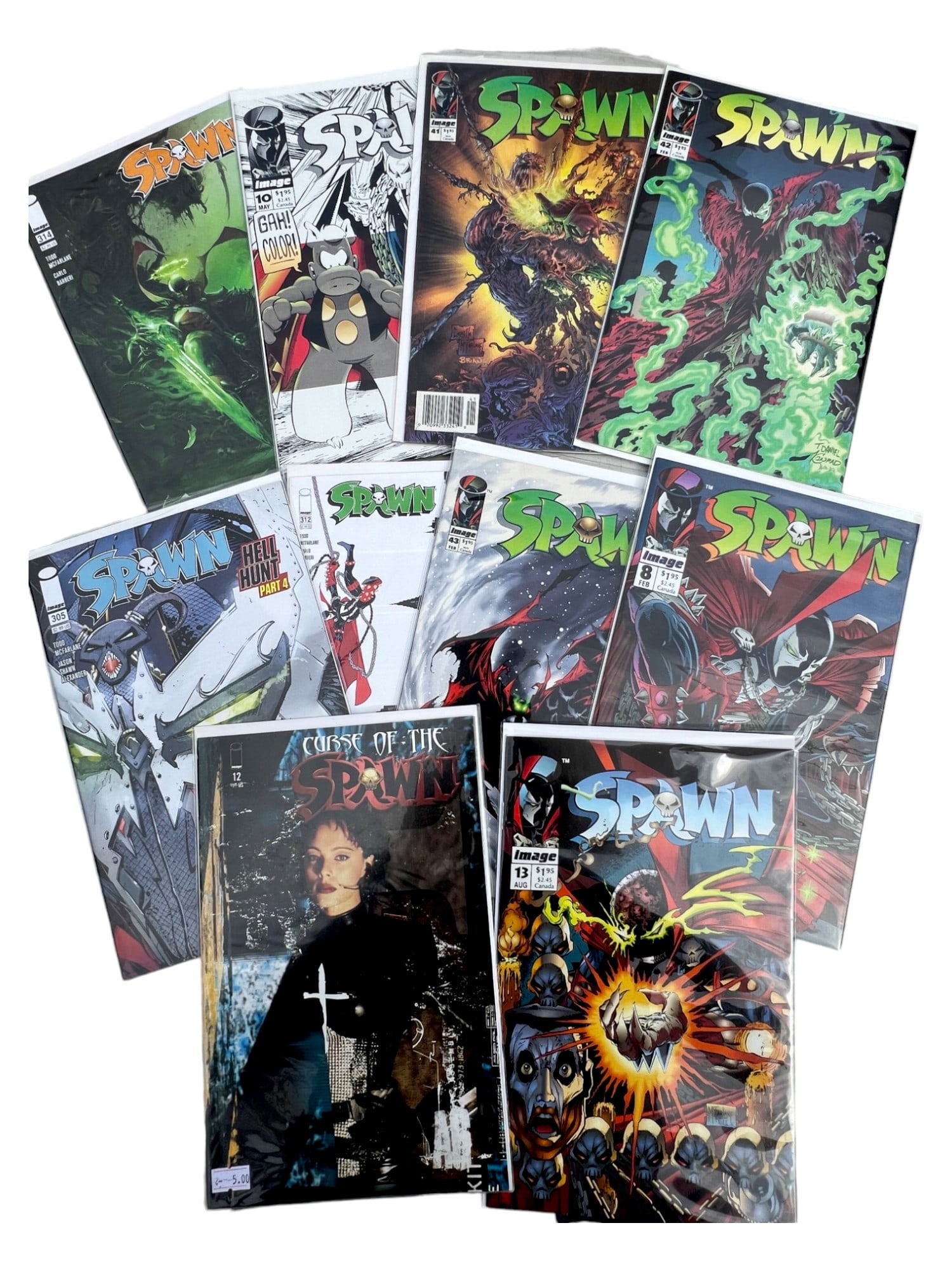 Comic Book Spawn Collection lot 10 NF (1 of 13)