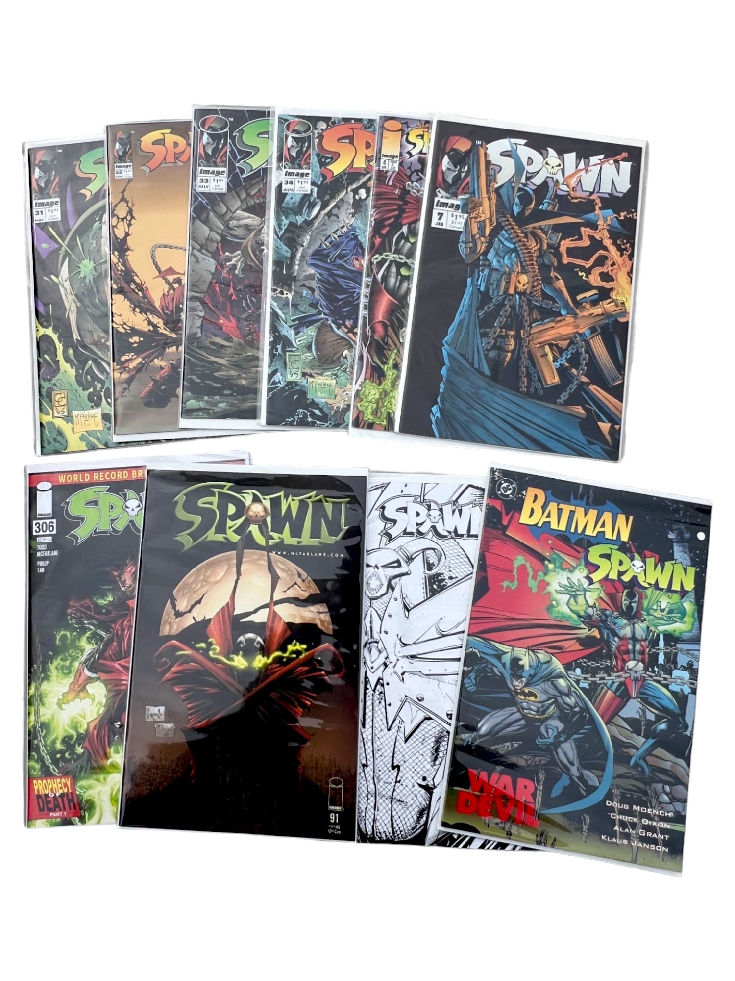 Comic Book Spawn Collection lot 11 NF (1 of 15)