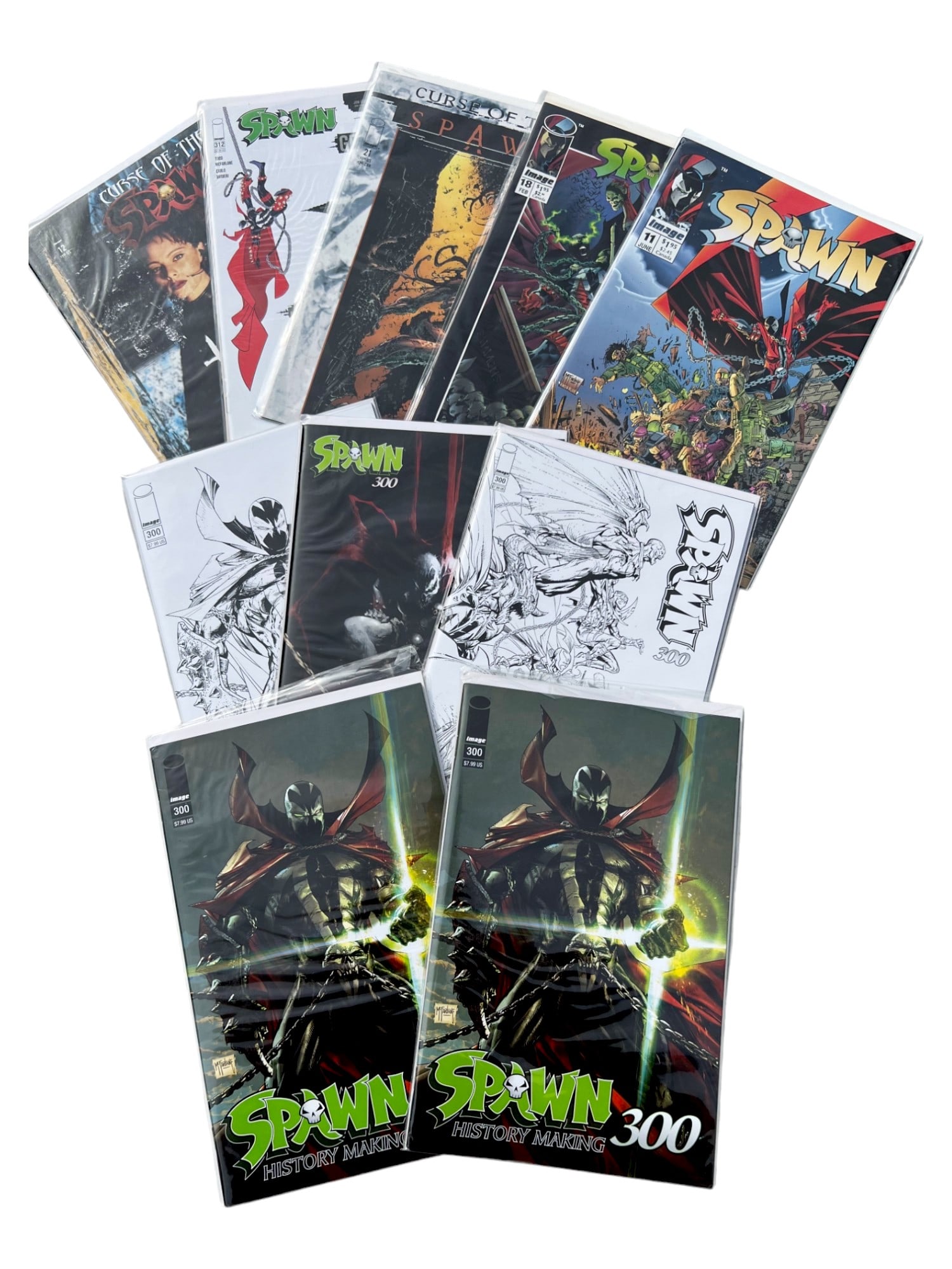 Comic Book Spawn Collection lot 12  NF (1 of 11)