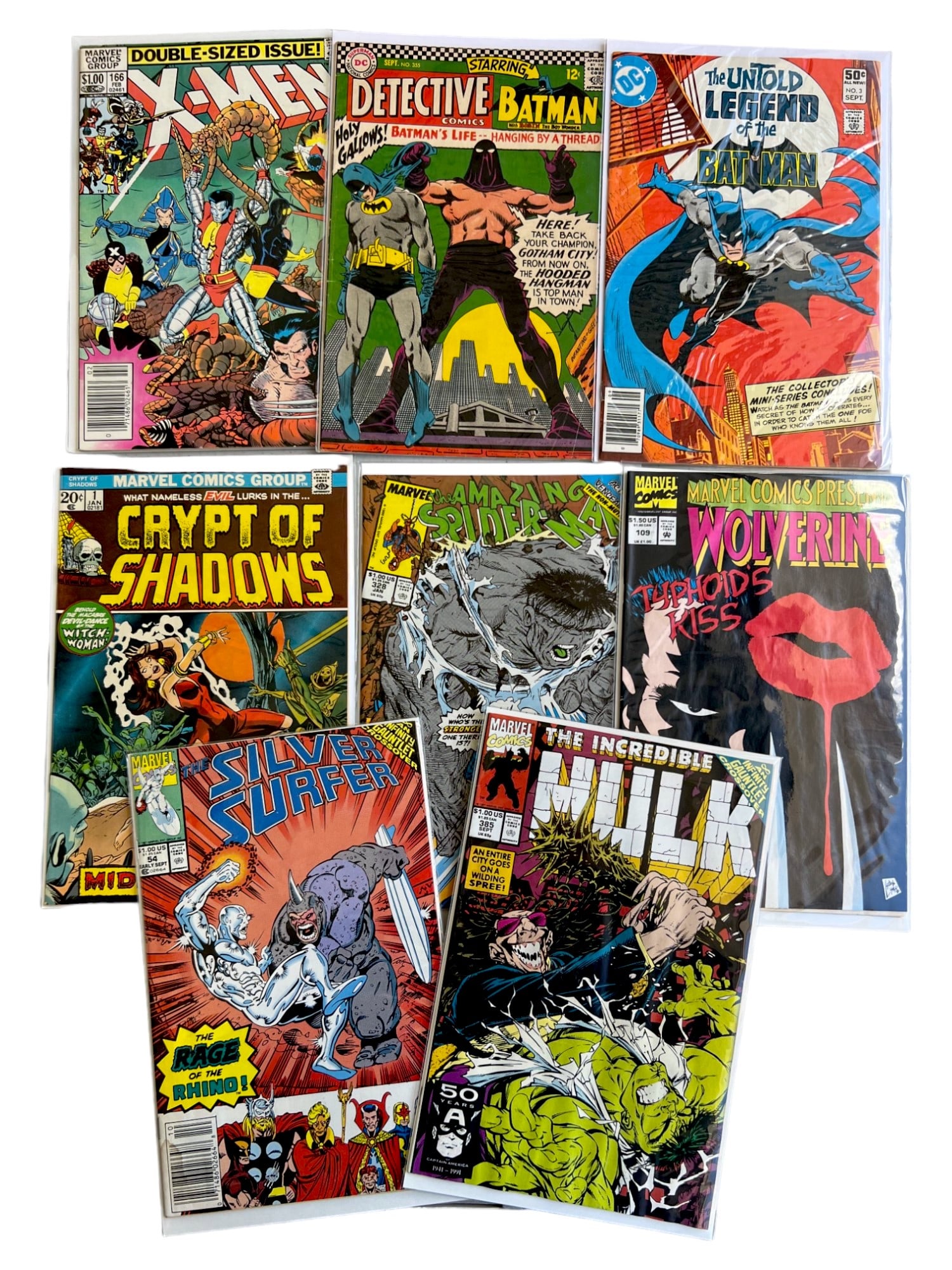 Comic Book X-Men, Spidermen Wolverine, Hulk Silver Surfer collection lot 8 (1 of 12)