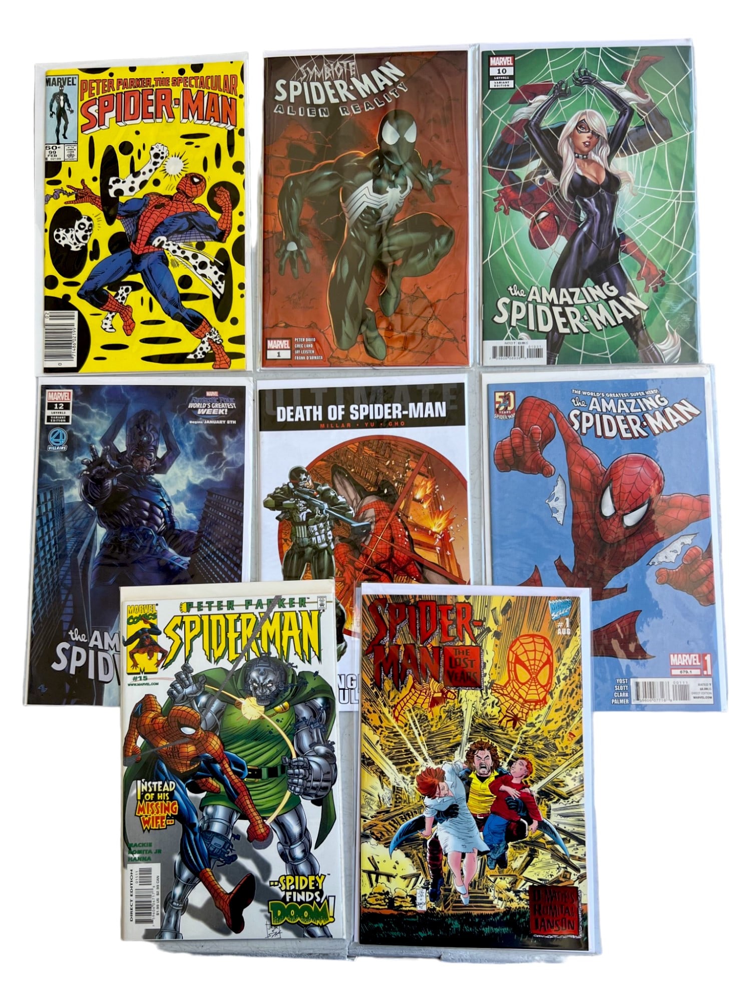 Comic Book Spider-Man collection lot 8 Marvel comics (1 of 11)