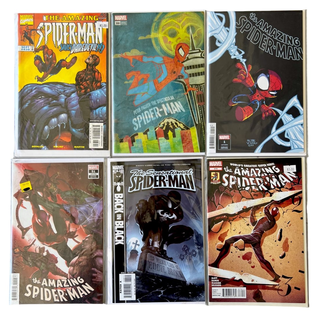 Comic Book Amazing Spiderman collection lot 6 Marvel comics (1 of 13)