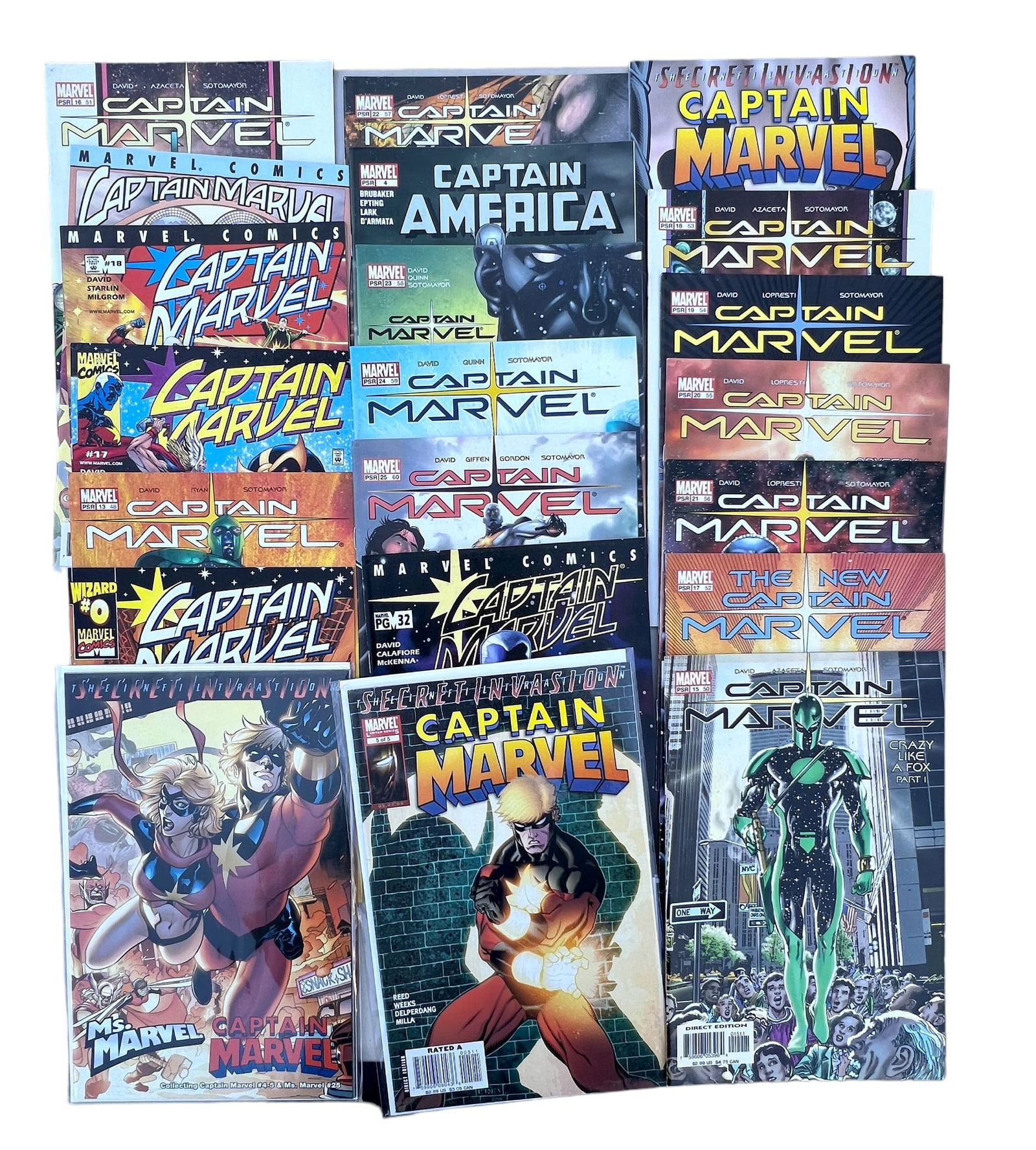Comic Book Captain Marvel Collection lot 21 VF (1 of 10)