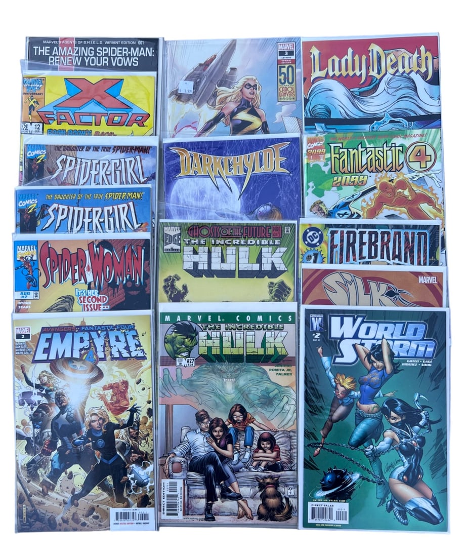 Comic Book collection lot 15 Marvel and different publishers Comics (1 of 13)