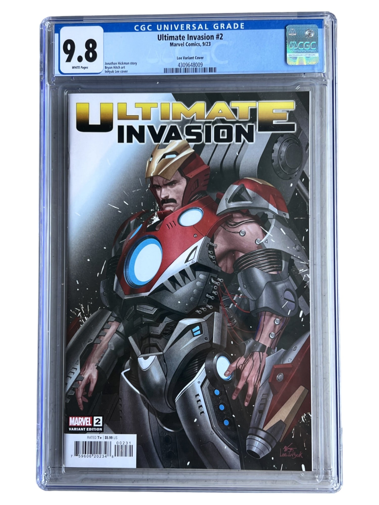 COMIC BOOK ULTIMATE INVASION #2 CGC 9.8 MARVEL COMIC (1 of 5)