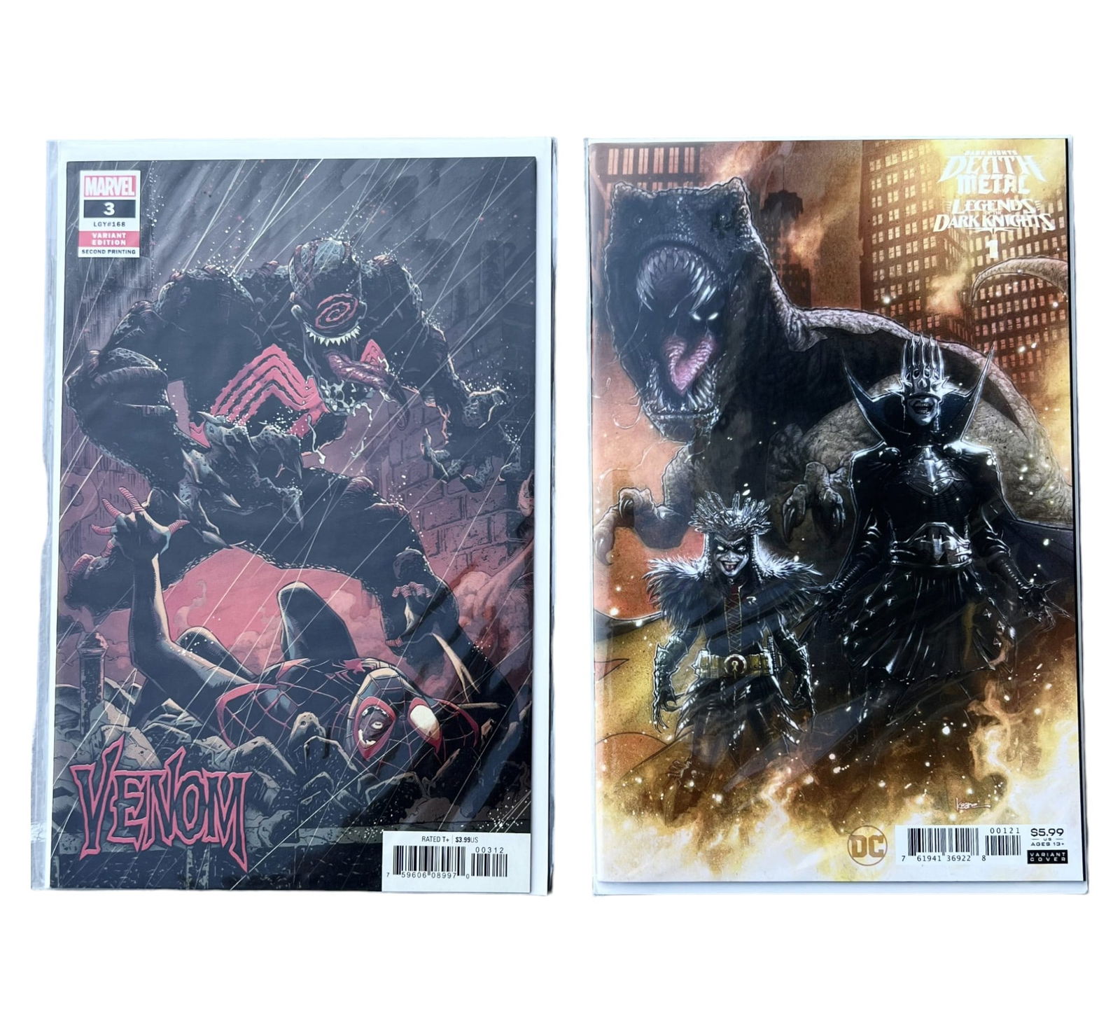 COMIC BOOK VENOM #3 DEATH METAL LEGENDS DARK NIGHTS 1 ALL MINT (1 of 13)