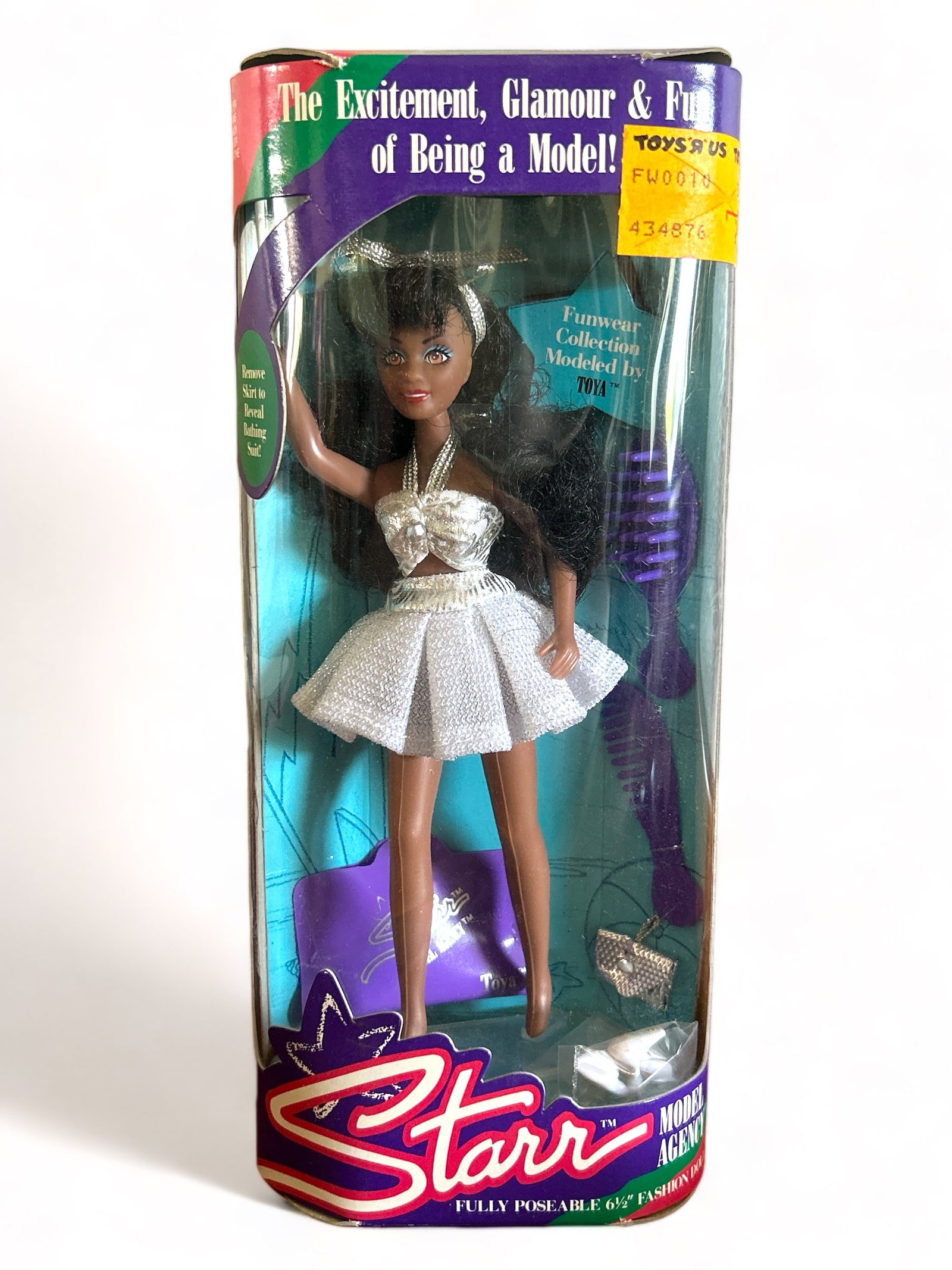 Toya Starr Model Agency Posable Doll by JPI: Sealed, 1980's