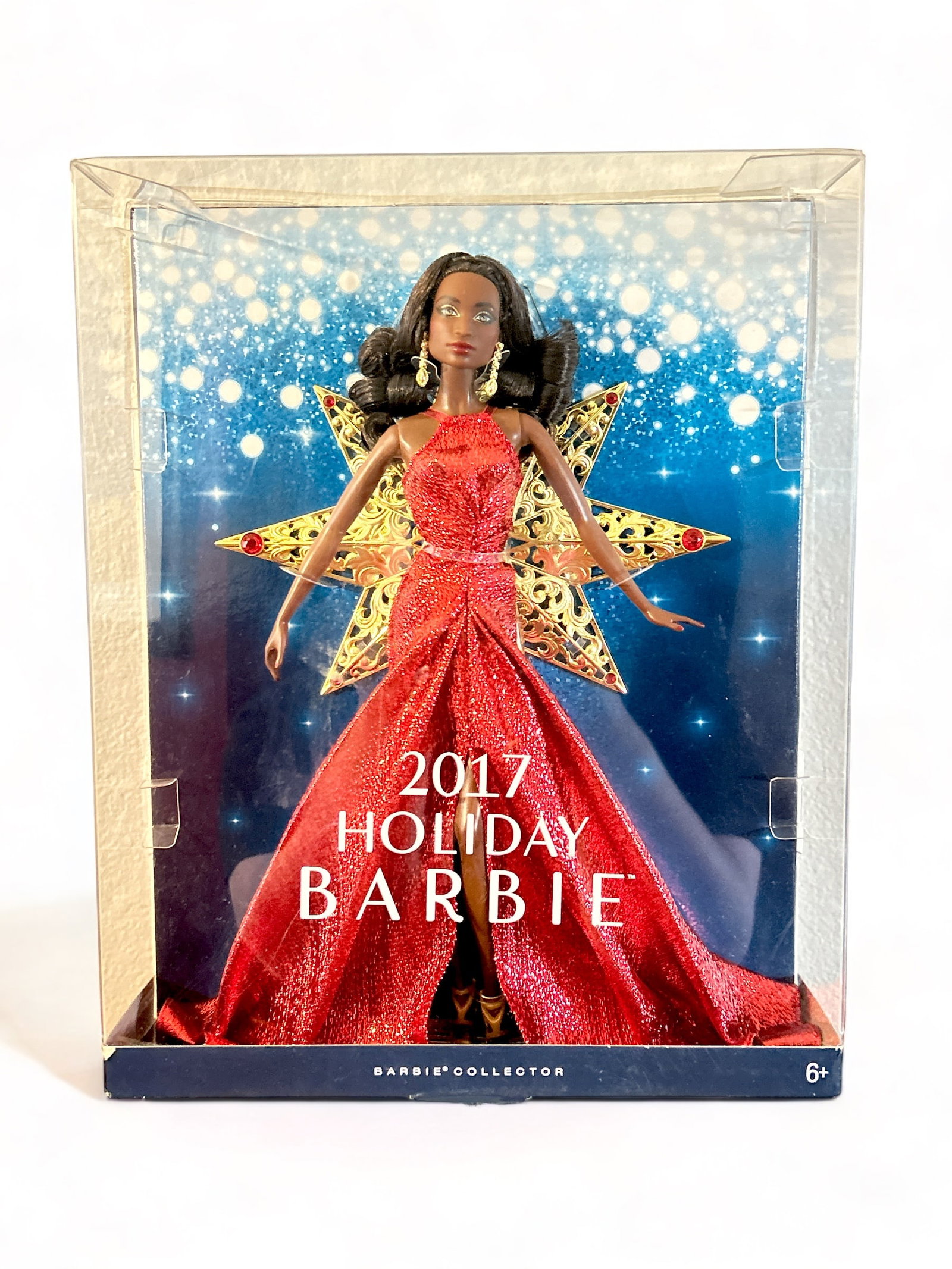 2017 Holiday African American Barbie - Barbie Collector's Edition: 2017, Mattel. Sealed