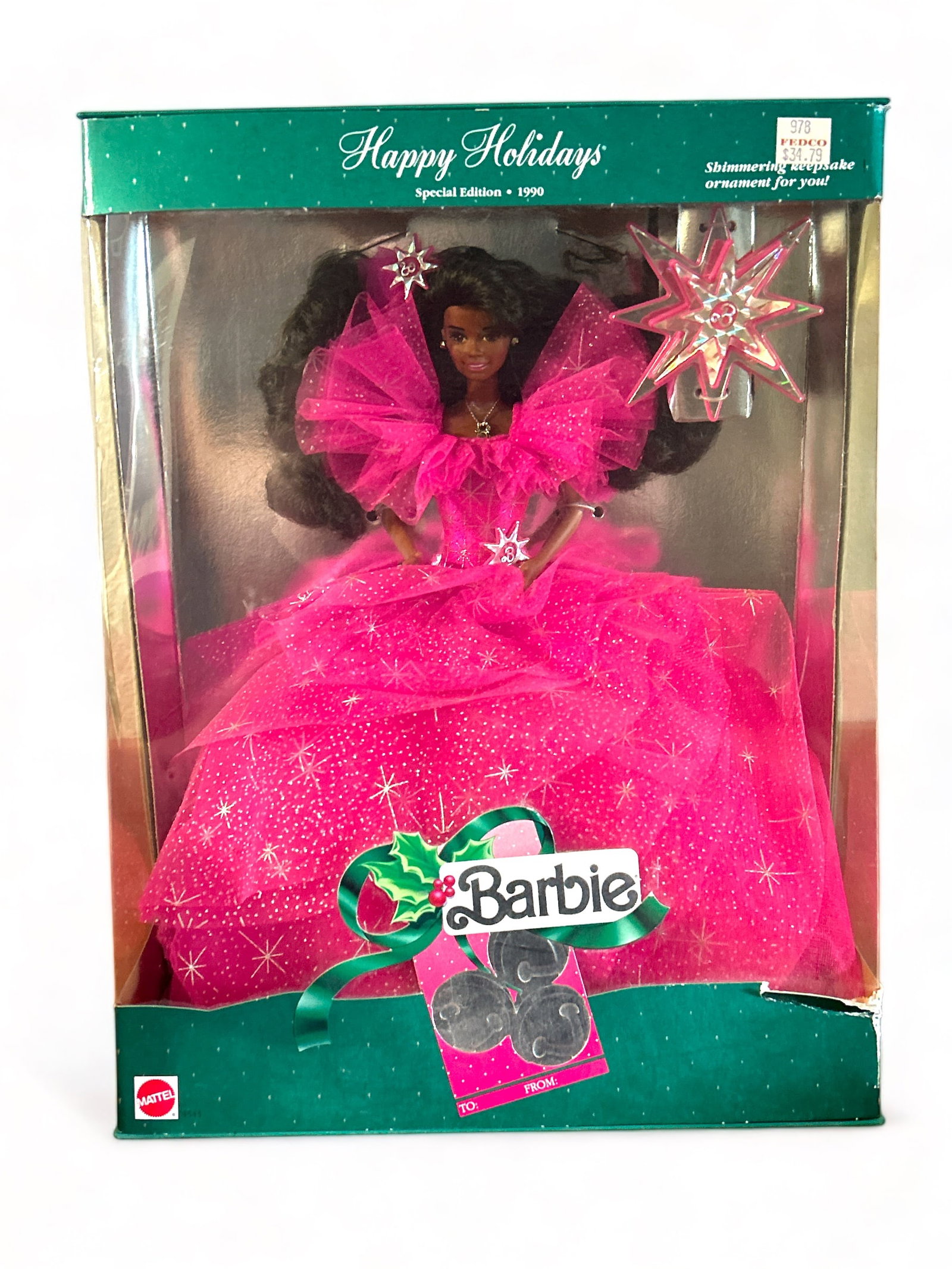 1990 Happy Holidays Special Edition African American Barbie (1 of 2)
