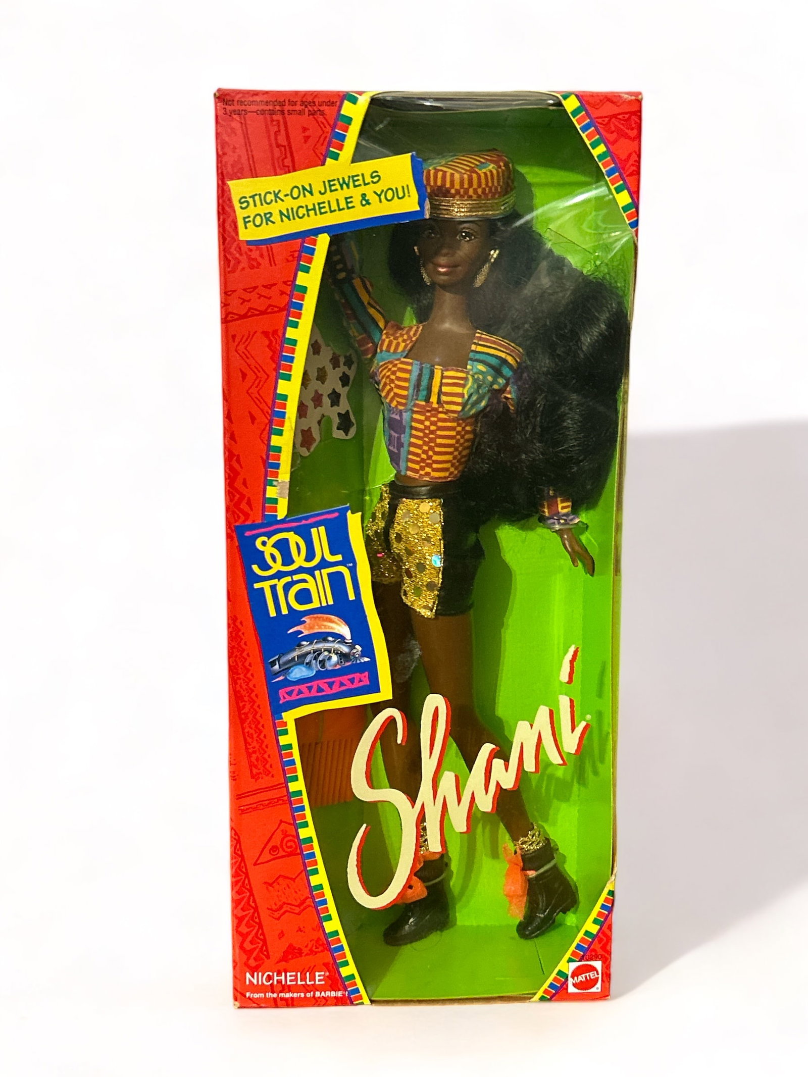 1993 'Nichelle' Shani Soul Train Barbie doll: 1993, Mattel. Sealed