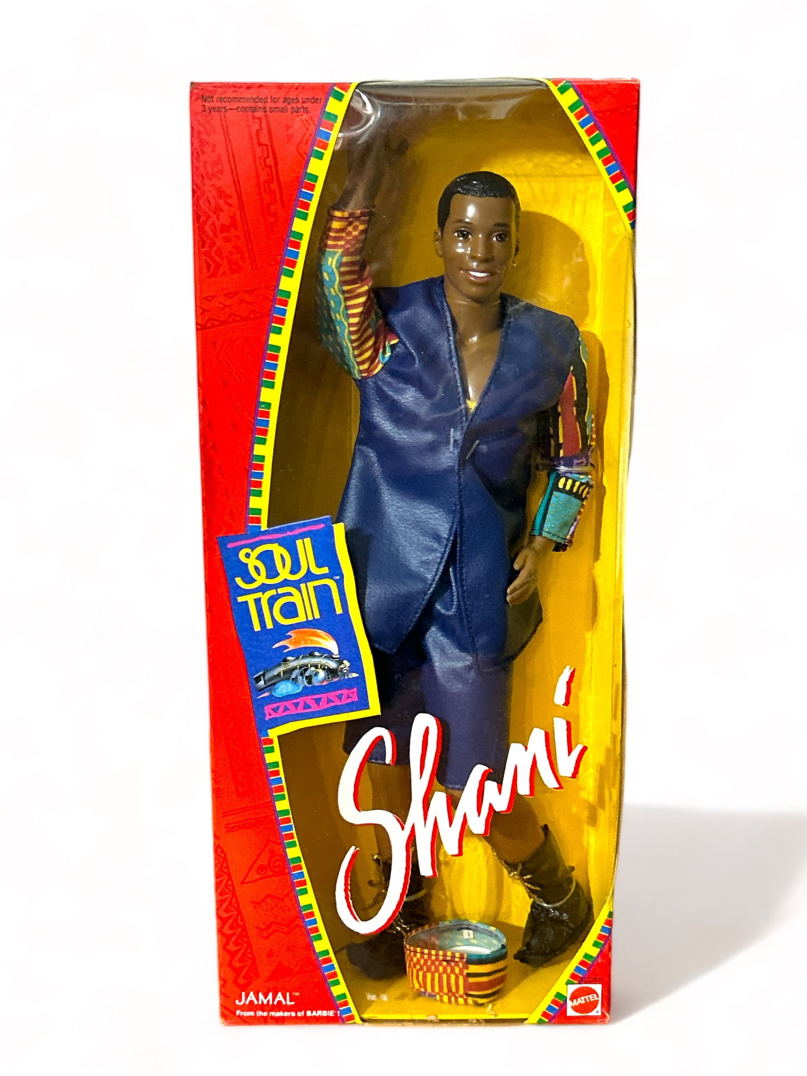 1993 'Jamal' Shani Soul Train Barbie doll: 1993, Mattel. Sealed