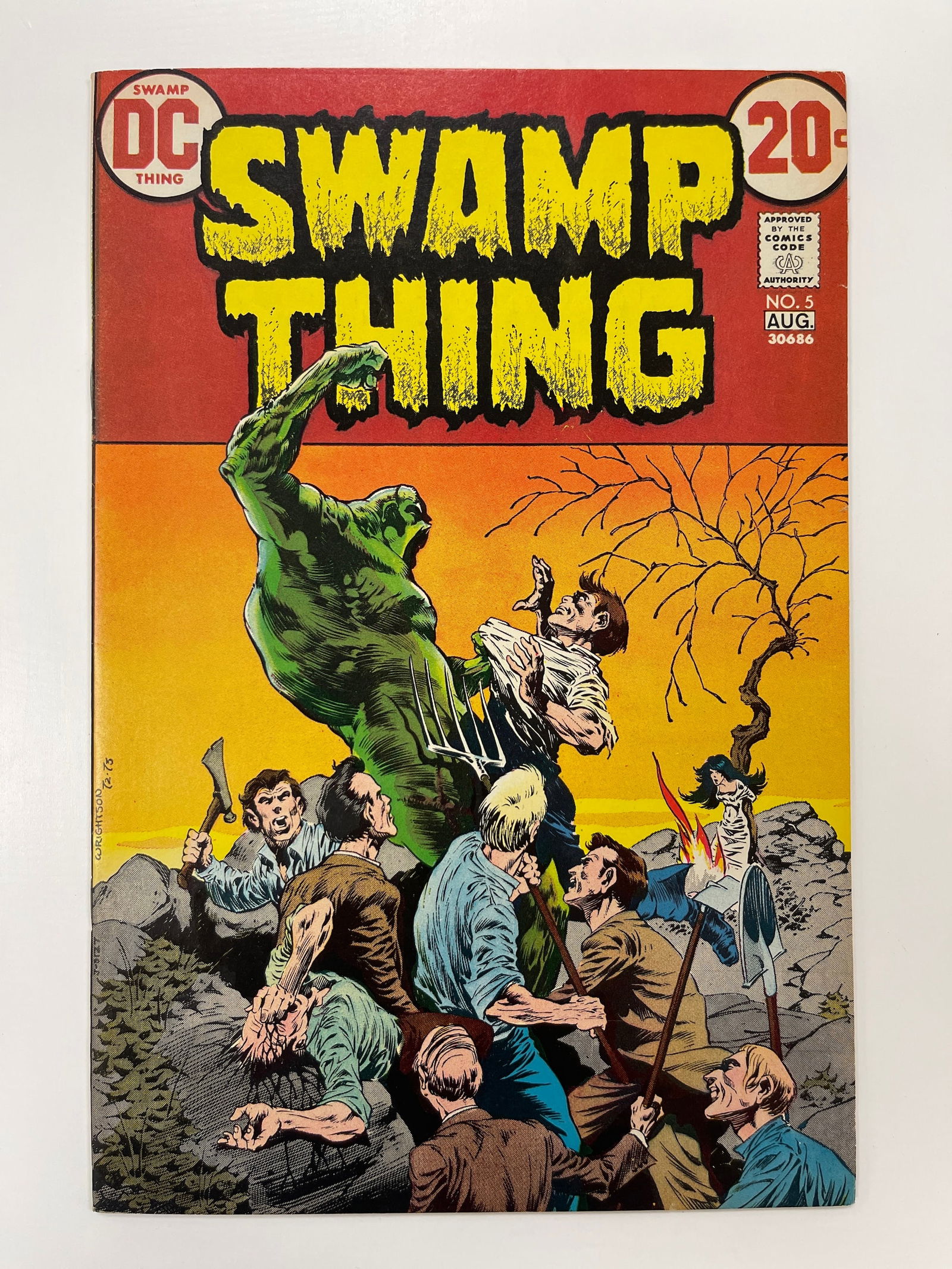 Swamp Thing #5 DC COMICS 1973 Bernie Wrightson Cover & Art (1 of 3)