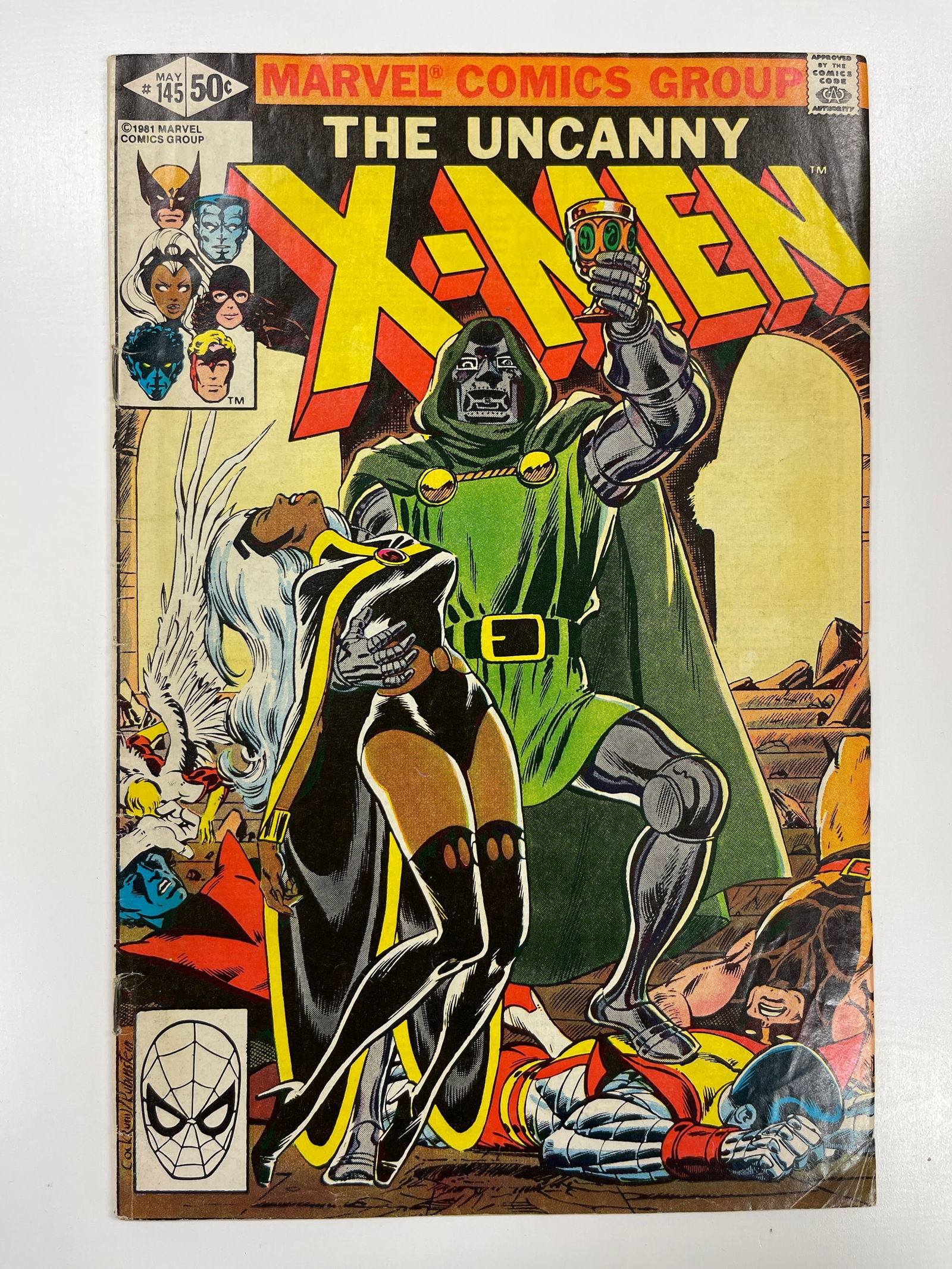 Uncanny X-Men # 145 Dr. Doom appearance: Uncanny X-Men # 145 Newsstand - Dr. Doom appearance