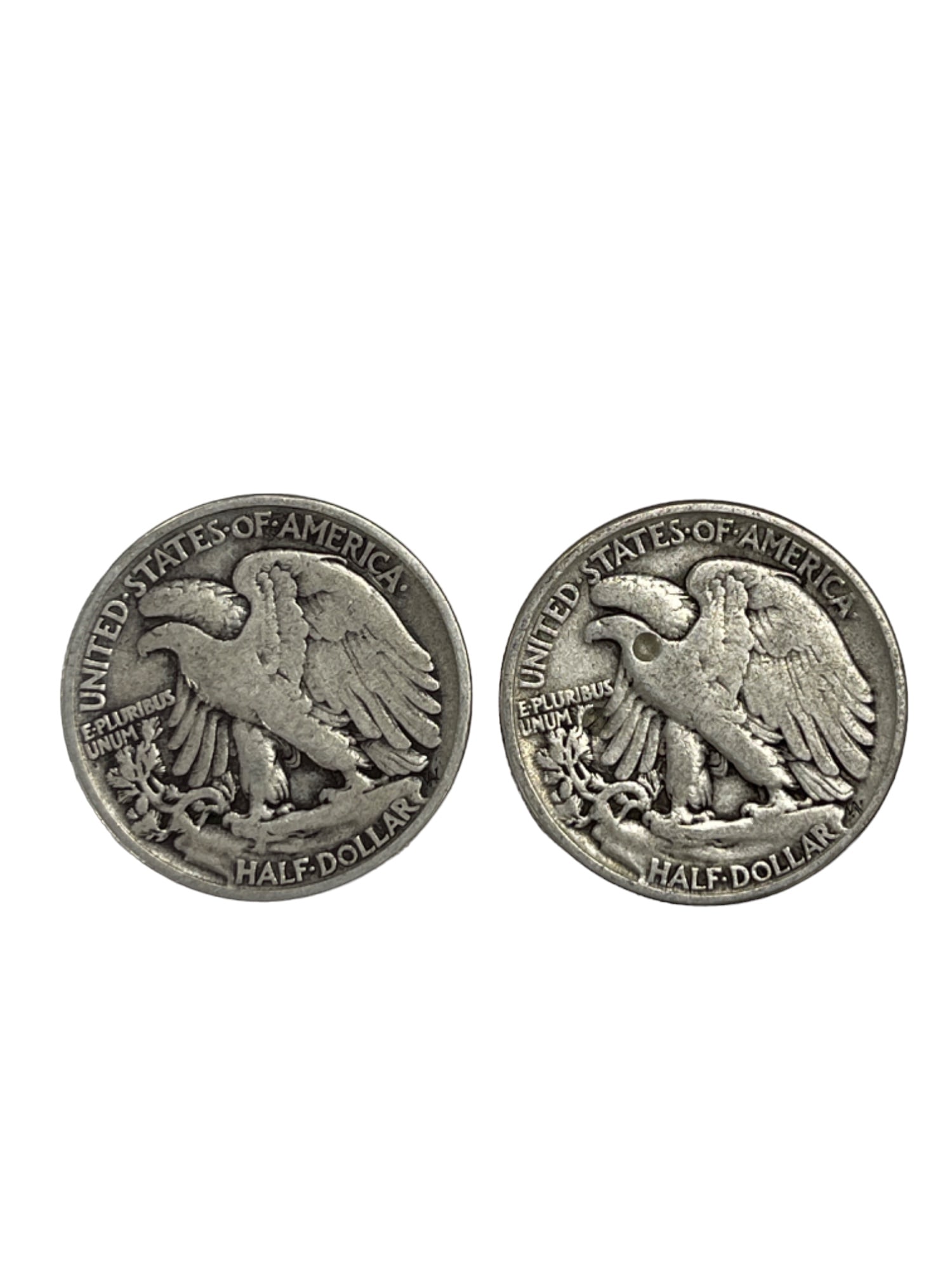 Vintage Silver Half Dollar Value Walking Liberty Coin Collection Lot of 2 (1 of 6)