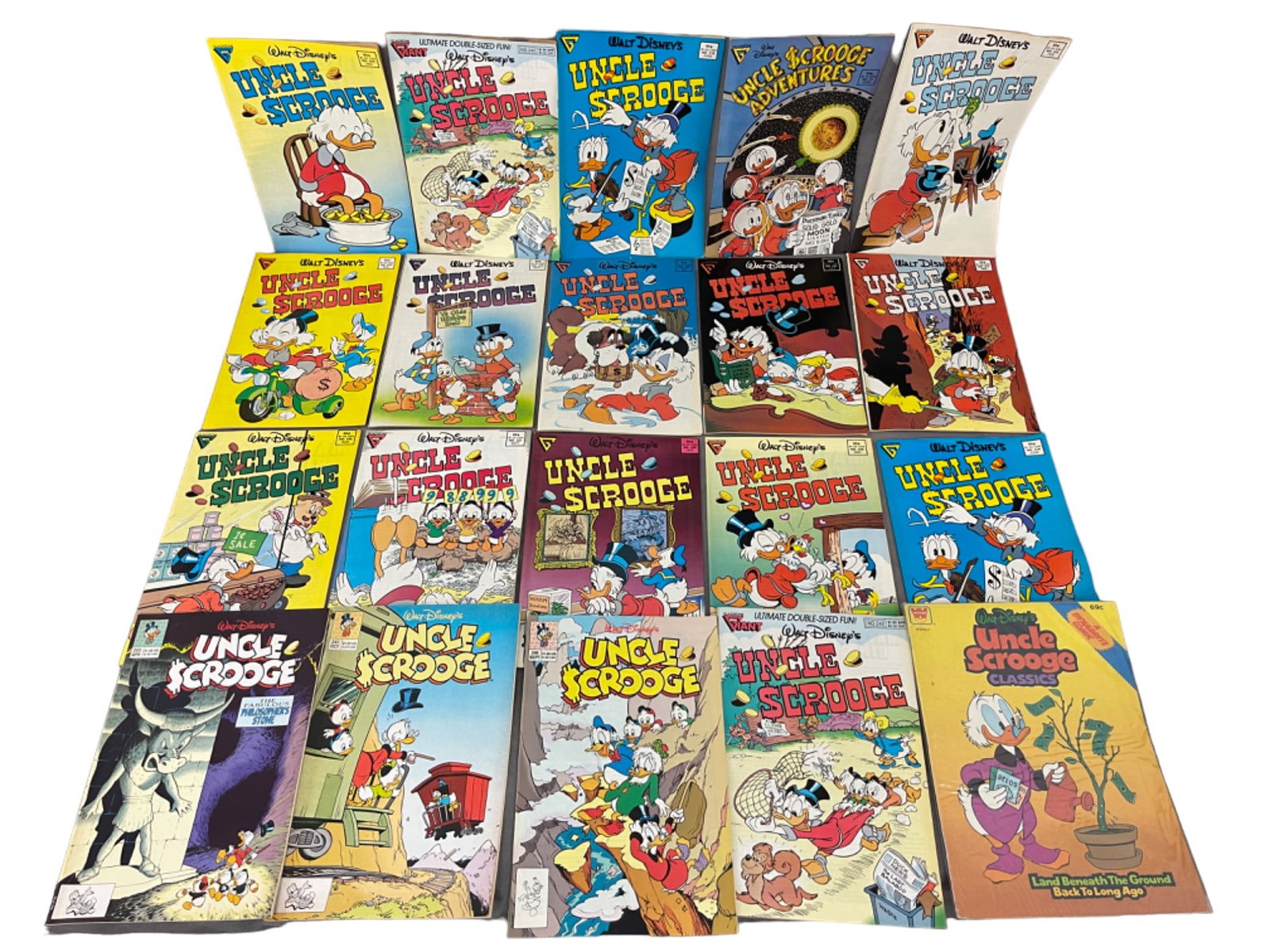 Walt Disney's Uncle Scrooge Comic Book Collection Lot of 20 (1 of 8)