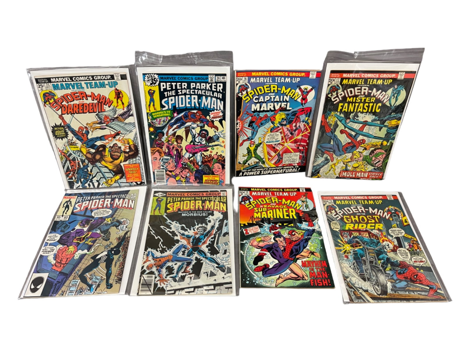 VINTAGE COMIC BOOK COLLECTION SPIDER-MAN LOT 10 (1 of 8)