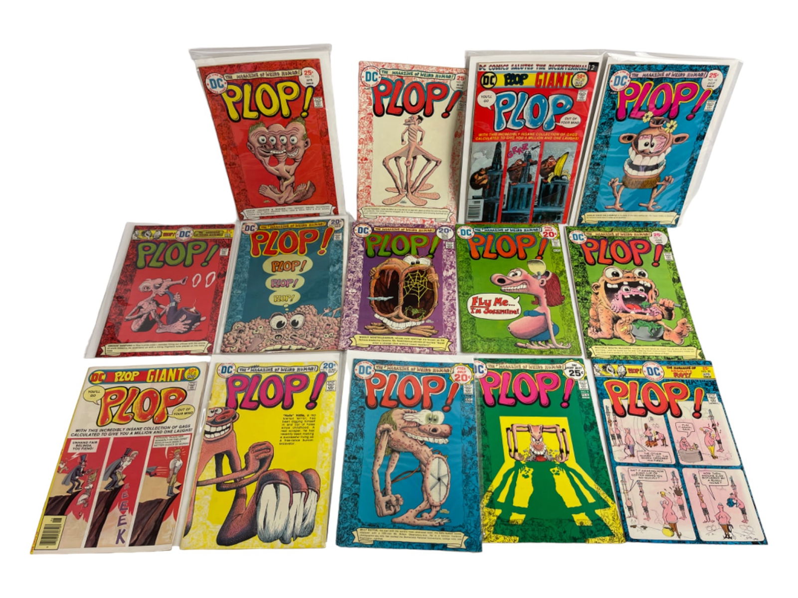 Vintage PLOP! Marvel DC Comic Book Collection Lot of 14 (1 of 7)
