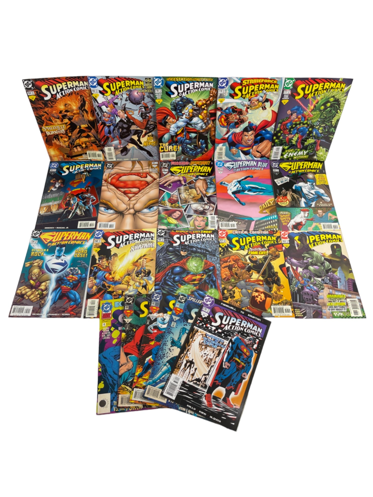 Vintage comic book Superman collection lot 20 DC comics (1 of 10)