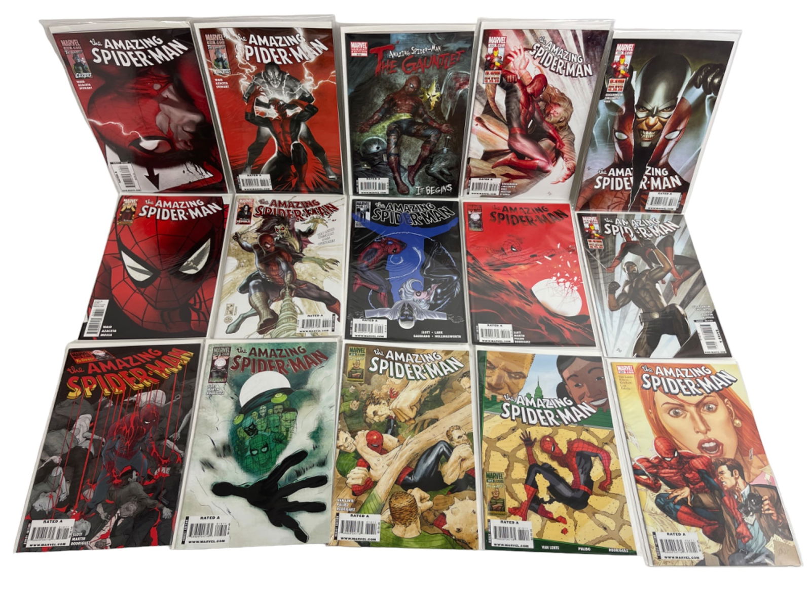 The Amazing Spiderman Marvel Comic Book Collection Lot of 15 (1 of 9)